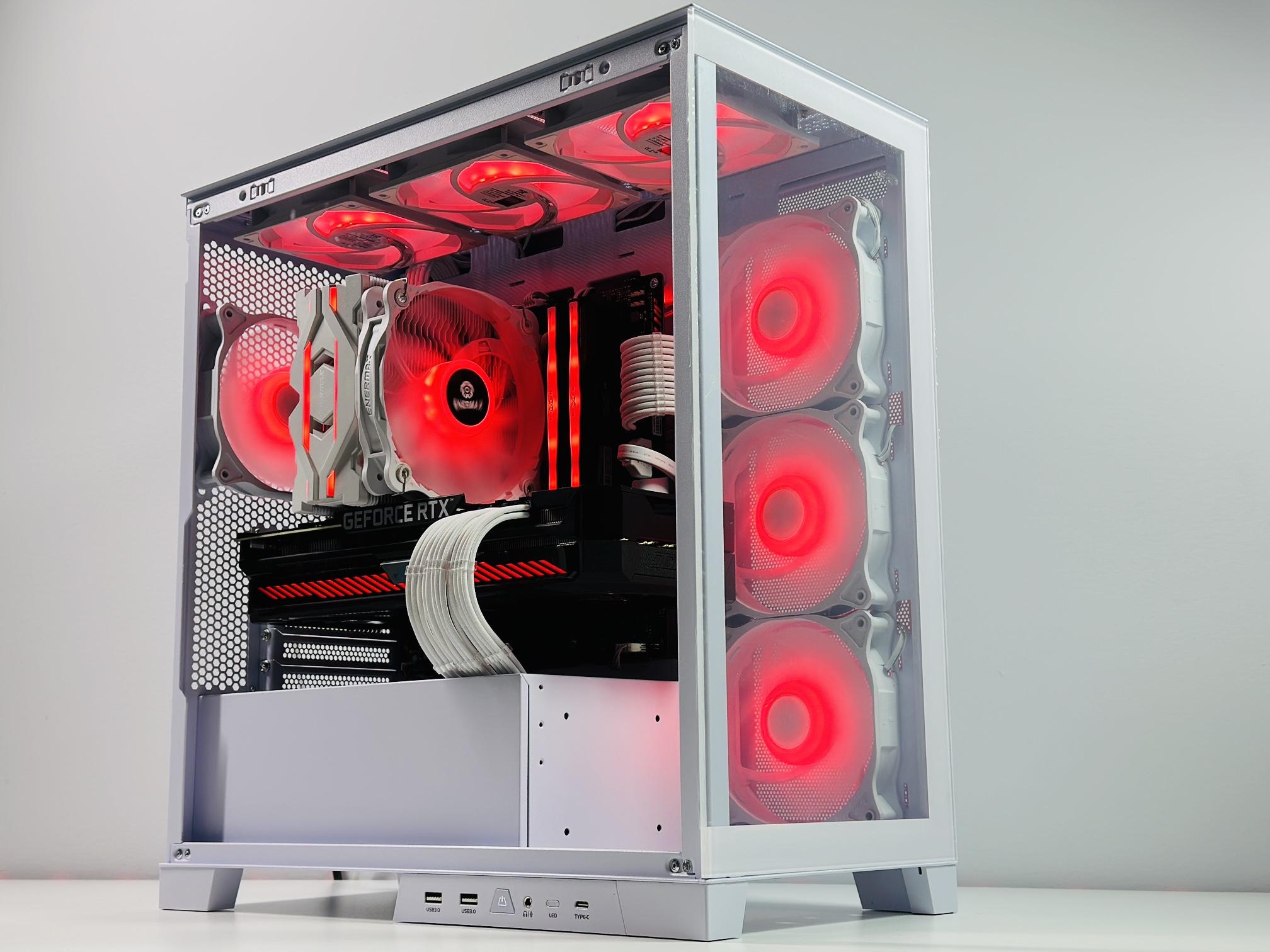 Iceberg🧊 Gaming PC❄️Nvidia RTX 3070 Ti 8GB❄️Intel 12400F 6 core❄️16GB DDR4❄️1TB NVME