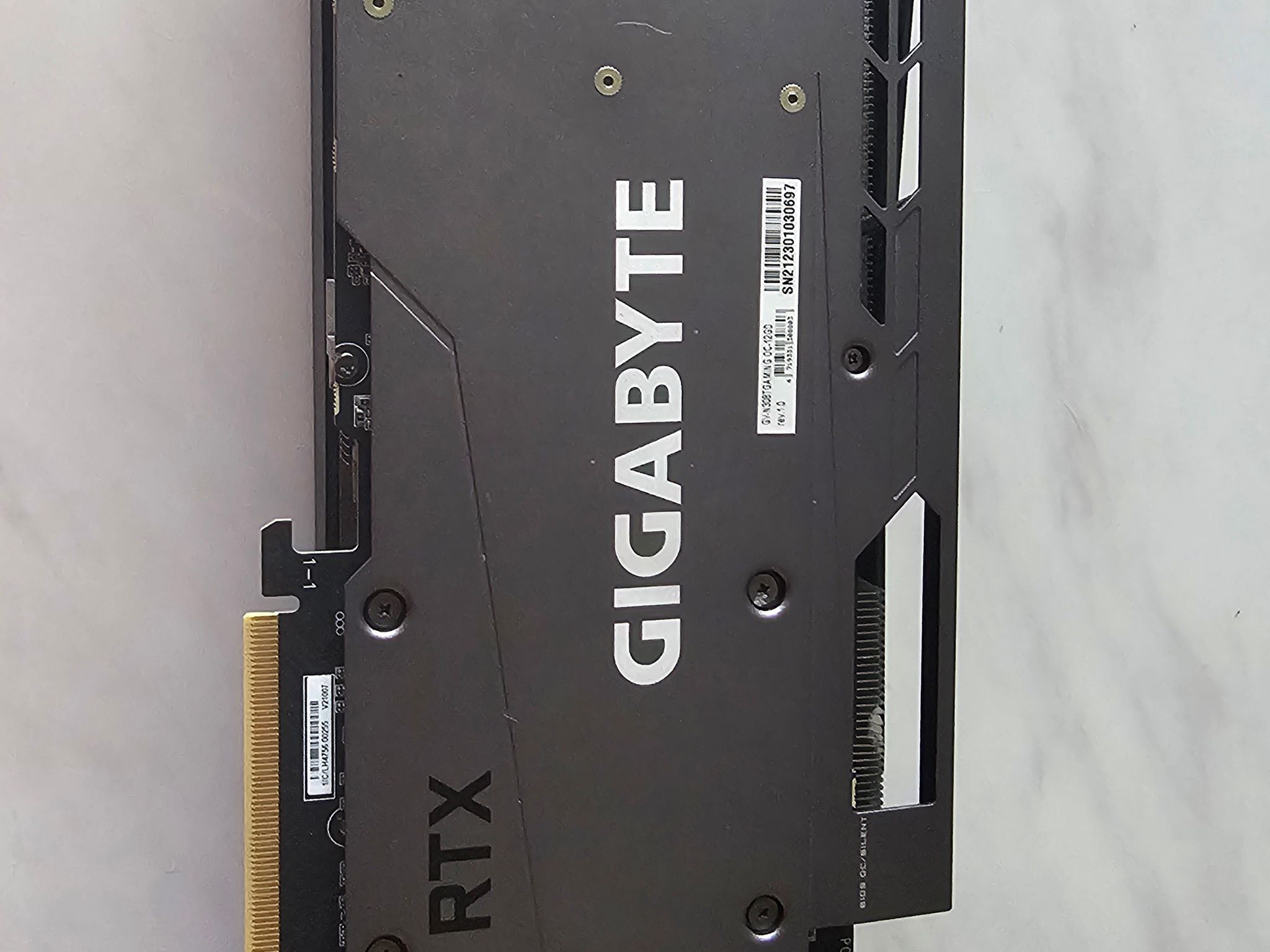 Gigabyte RTX 3080 Ti Gaming OC - Intermittent Display (Passes POST) - FOR PARTS
