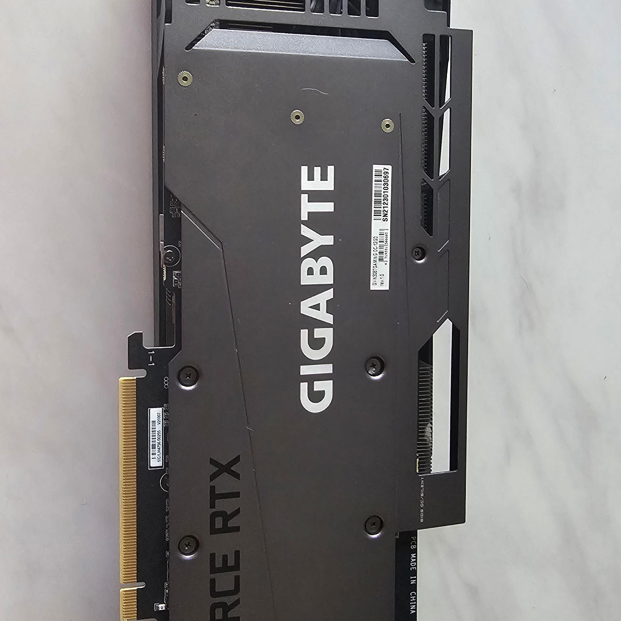 Gigabyte RTX 3080 Ti Gaming OC - Intermittent Display (Passes POST) - FOR PARTS