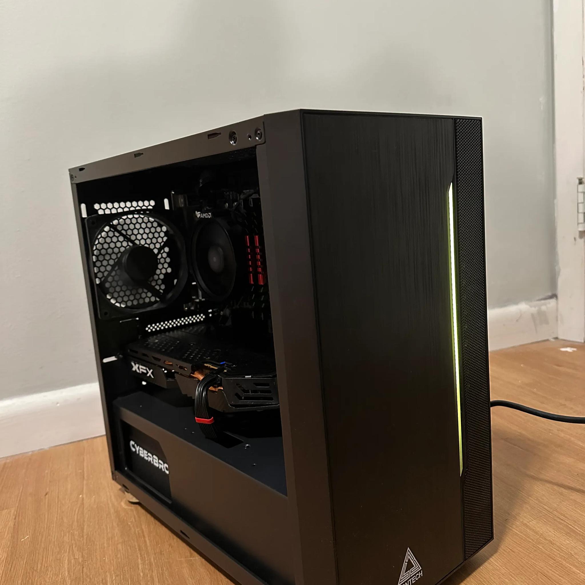 RX 580 8gb Ryzen 5 4500 Value Gaming PC RGB.