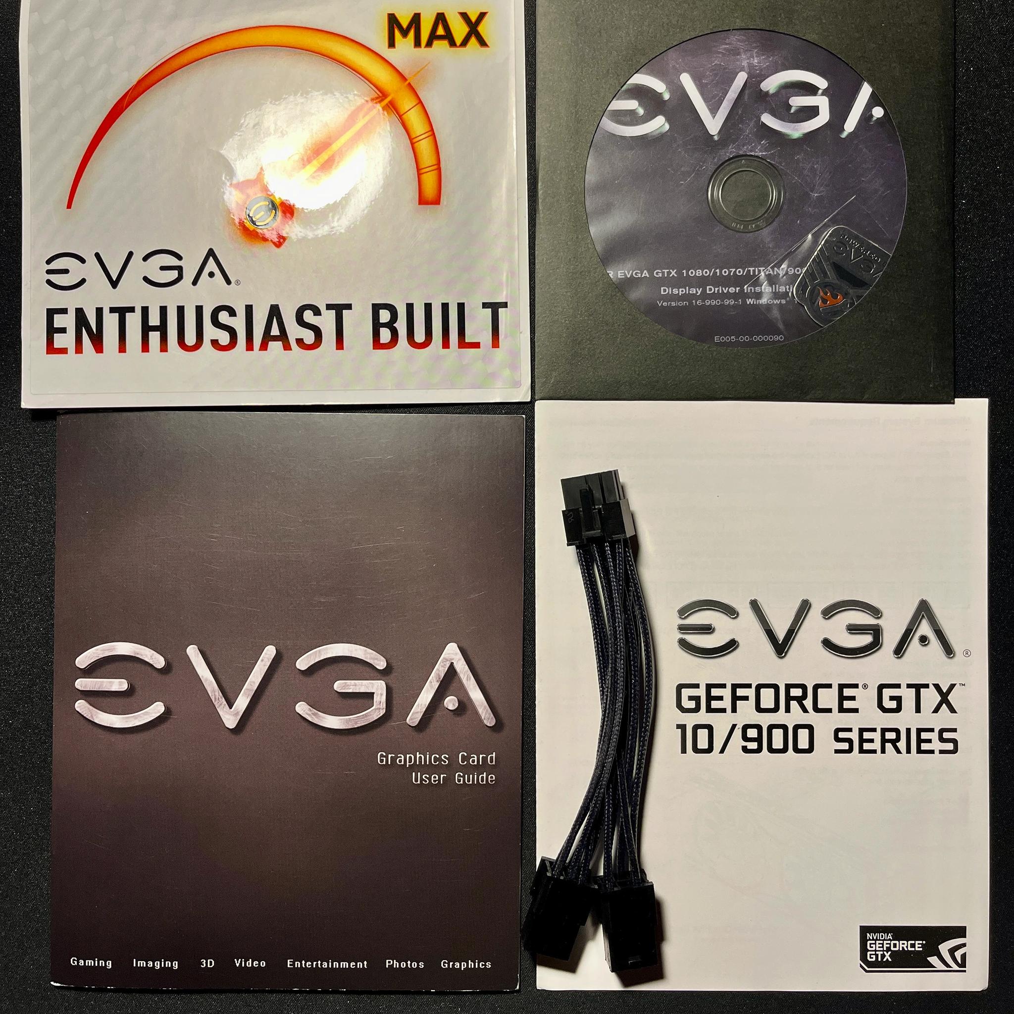 EVGA SC GAMING ACX 3.0 GeForce GTX 1080 8 GB Video Card