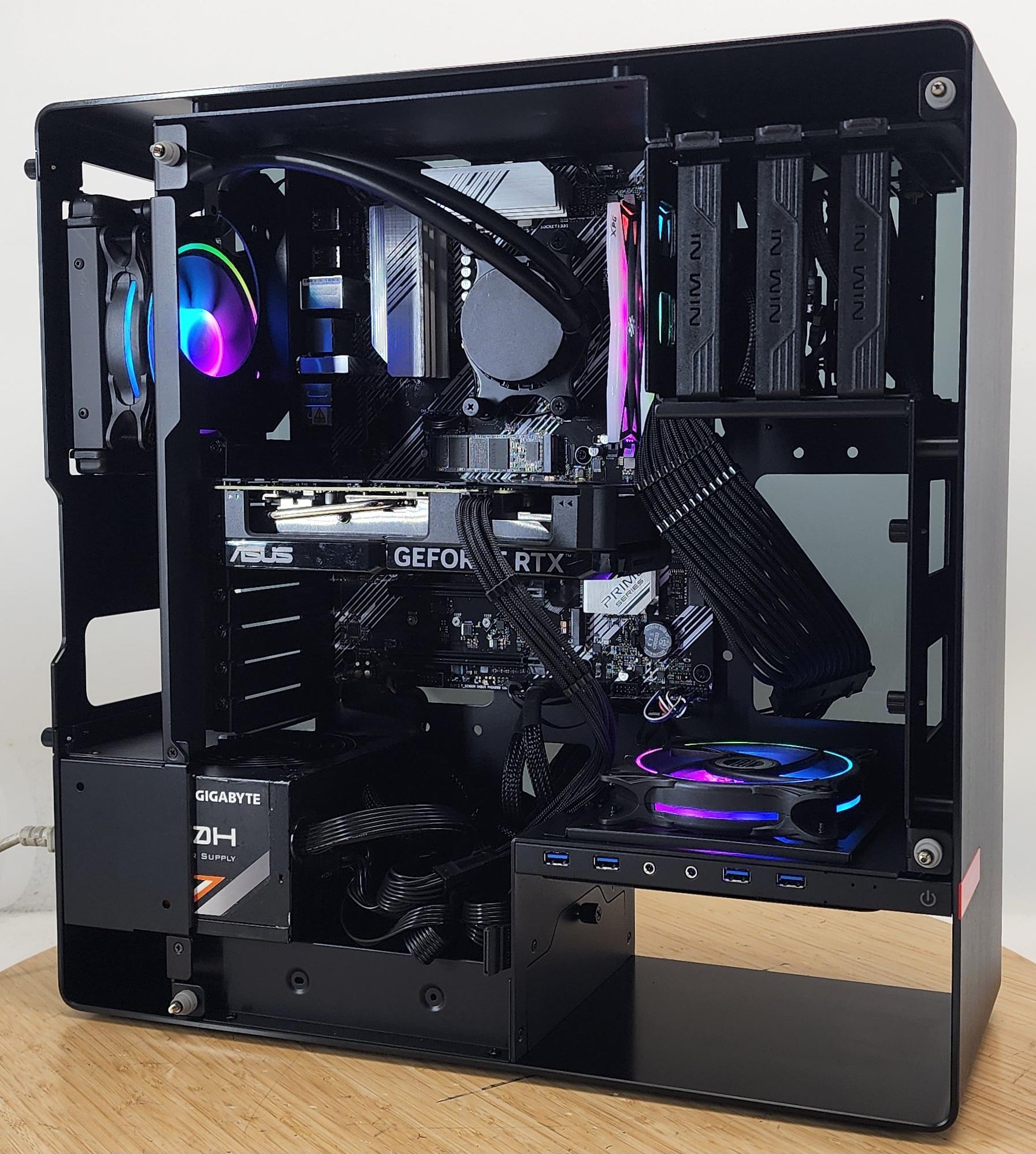 Gaming PC Ryzen 7 5700X 16GB RAM 1TB SSD RTX 4060 Ti 8GB Windows 11 Computer