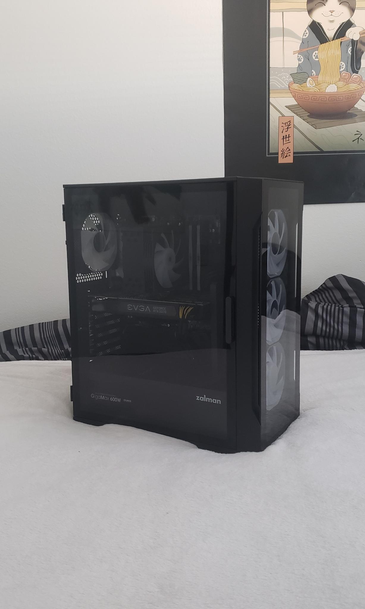 "The CryoFlux:" High Performance Gaming PC. Ryzen 7 5700X3D, RTX 2070 SUPER, 16GB RAM