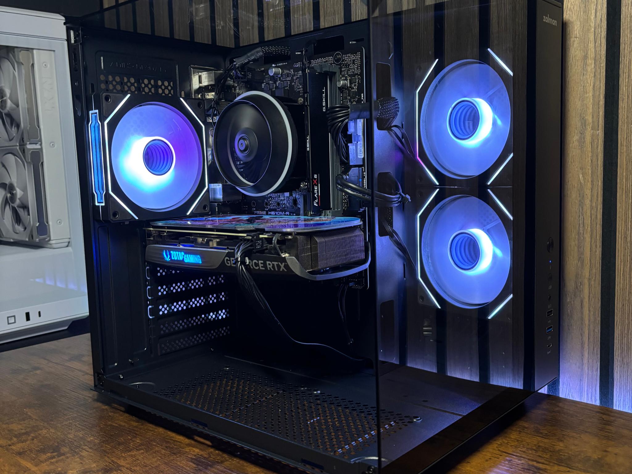 🕷️🩵 SPIDER-MAN RTX 4060TI LIMITED EDITION | 16GB DDR5 RAM | GAMING PC