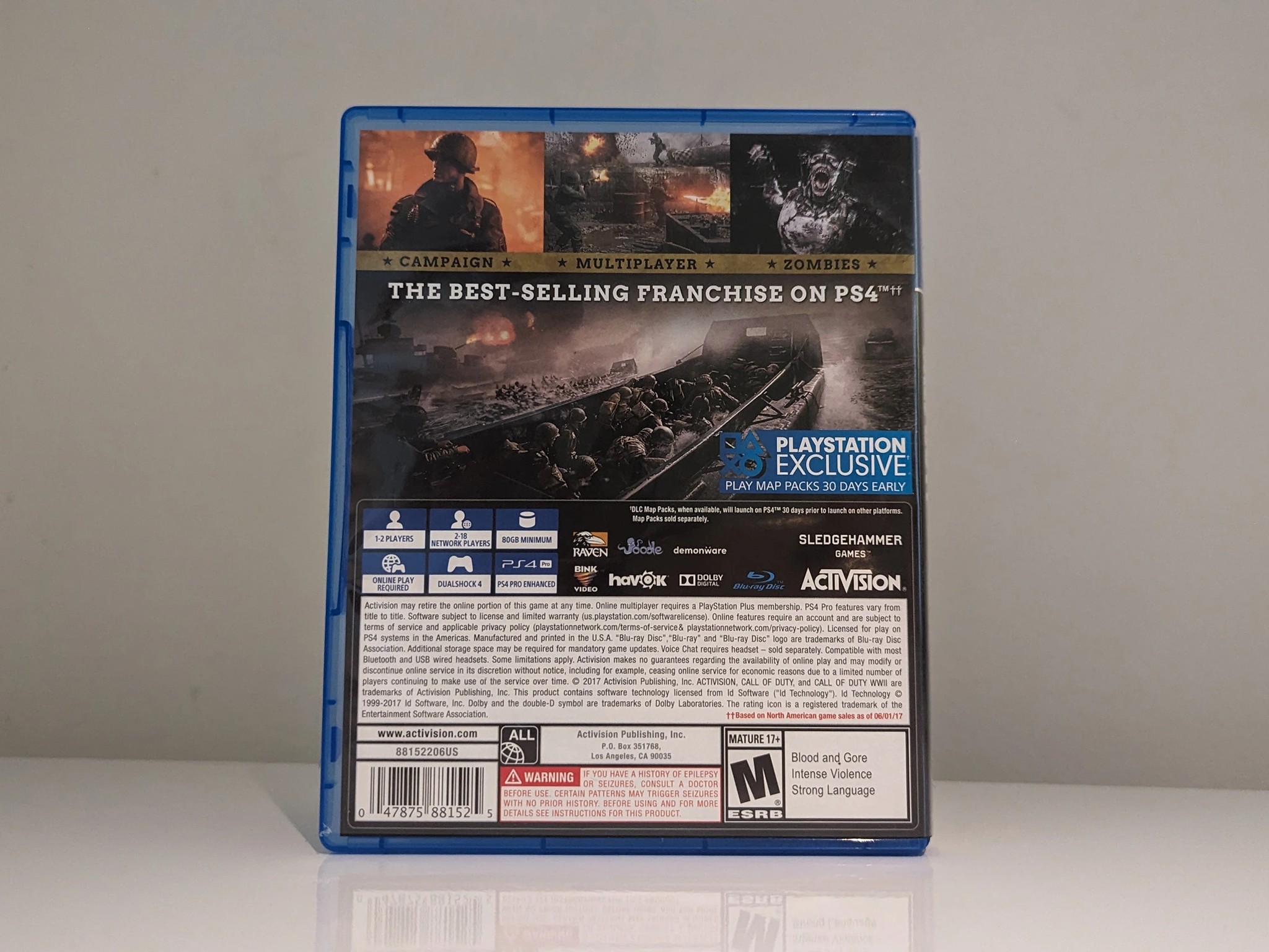 PS4 || Call Of Duty World War II