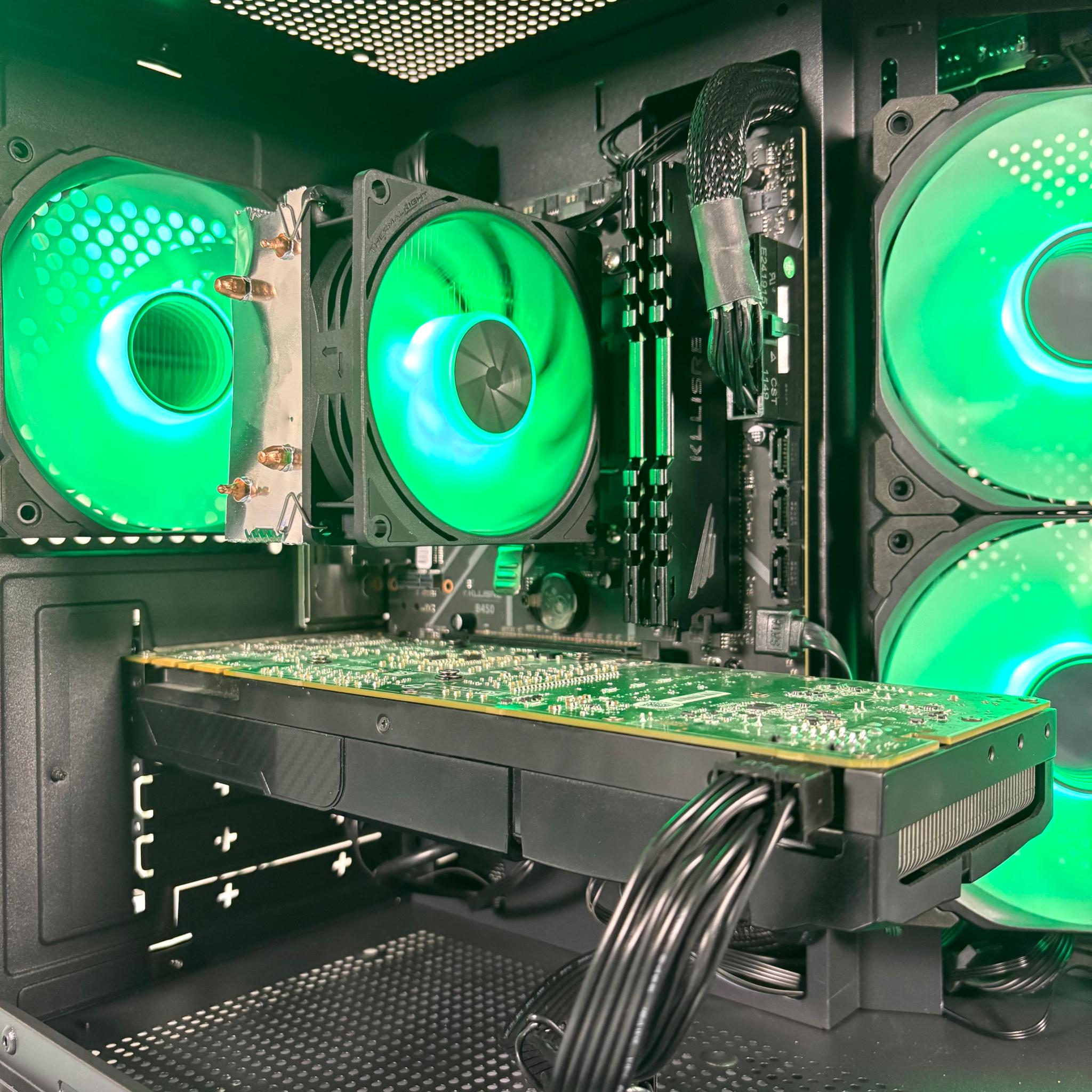 🟢⚫️ | Ryzen 5 2600 + GTX 1070 8GB | 16GB | #0010