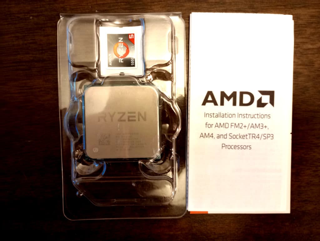 Used AMD Ryzen 5 5600x Original Package