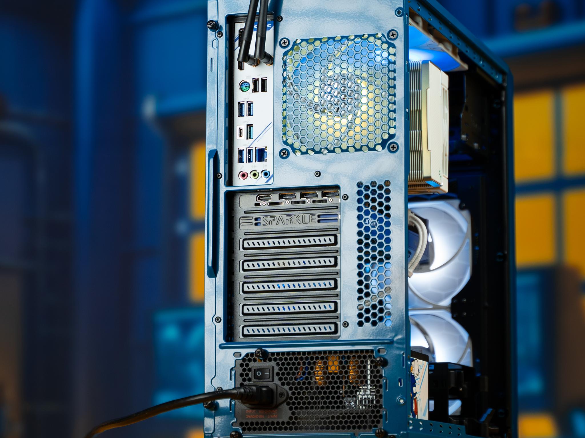“Sonic's Arc” Intel Arc B570 i5 12400F 32GB Windows 11 Pro 1TB Gaming PC Powerhouse