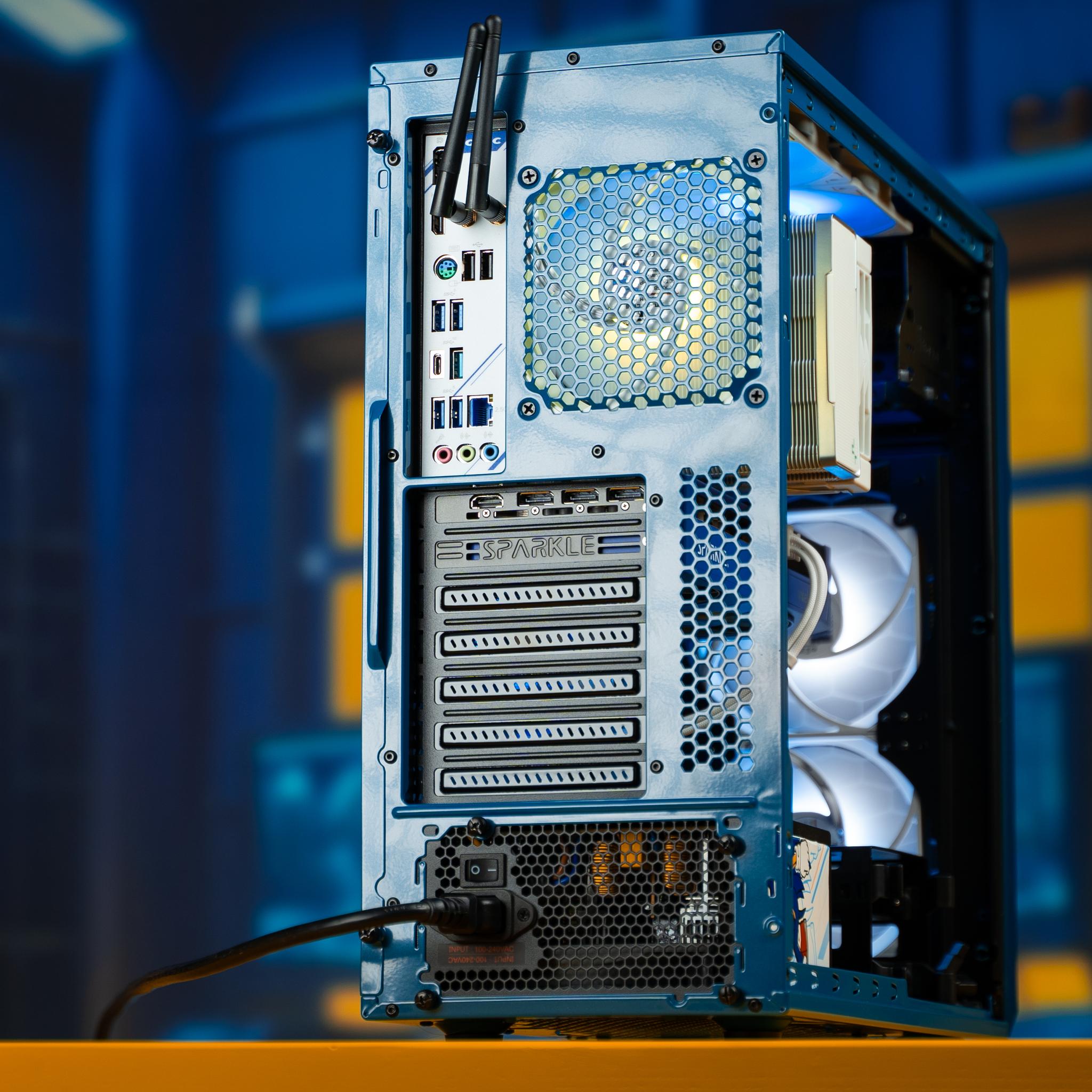 “Sonic's Arc” Intel Arc B570 i5 12400F 32GB Windows 11 Pro 1TB Gaming PC Powerhouse