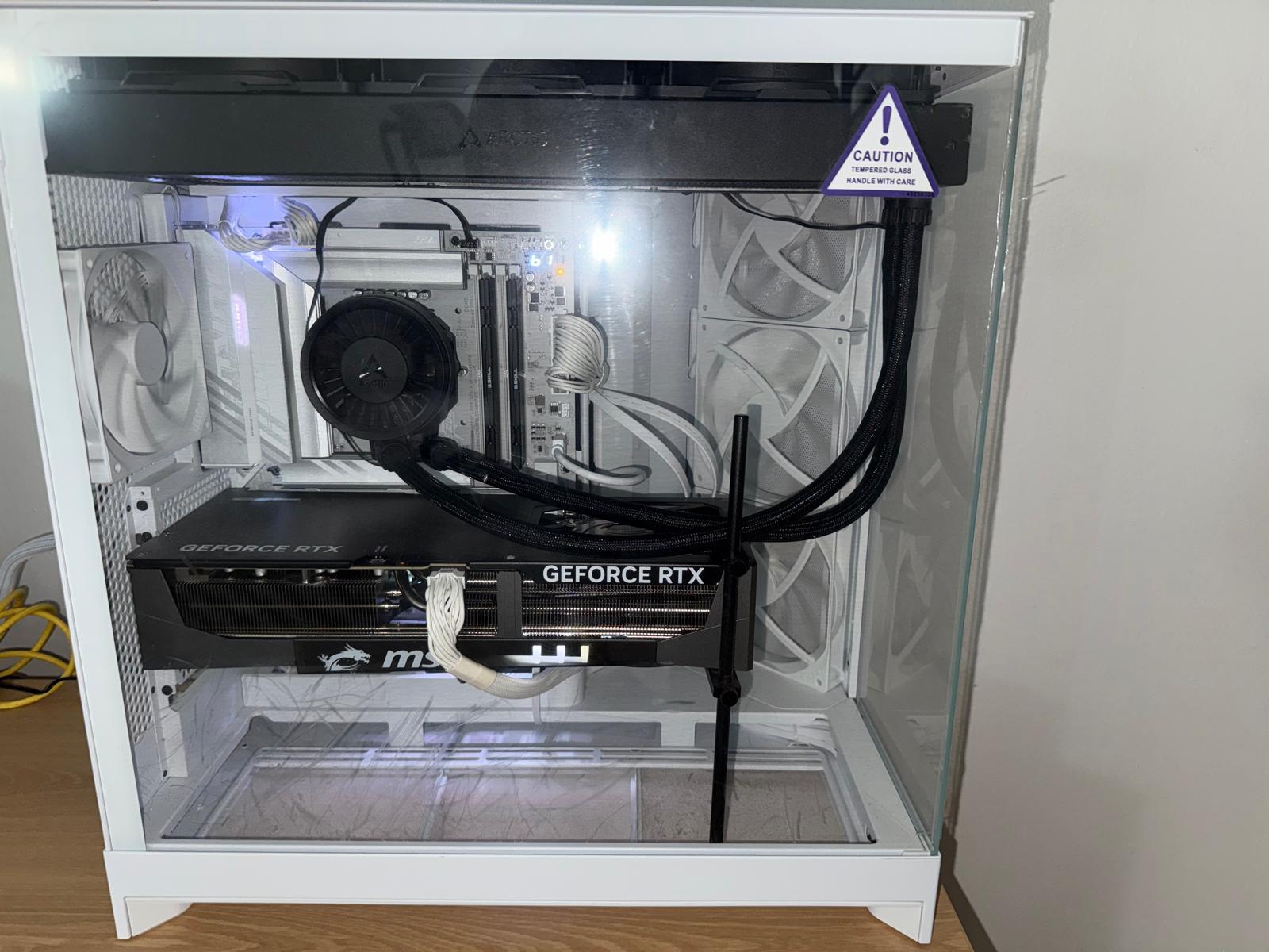 Complete Custom Gaming PC (RTX 5090, Intel Core Ultra 9 285K, 64GB DDR5, 2TB PCIe 5.0 SSD)