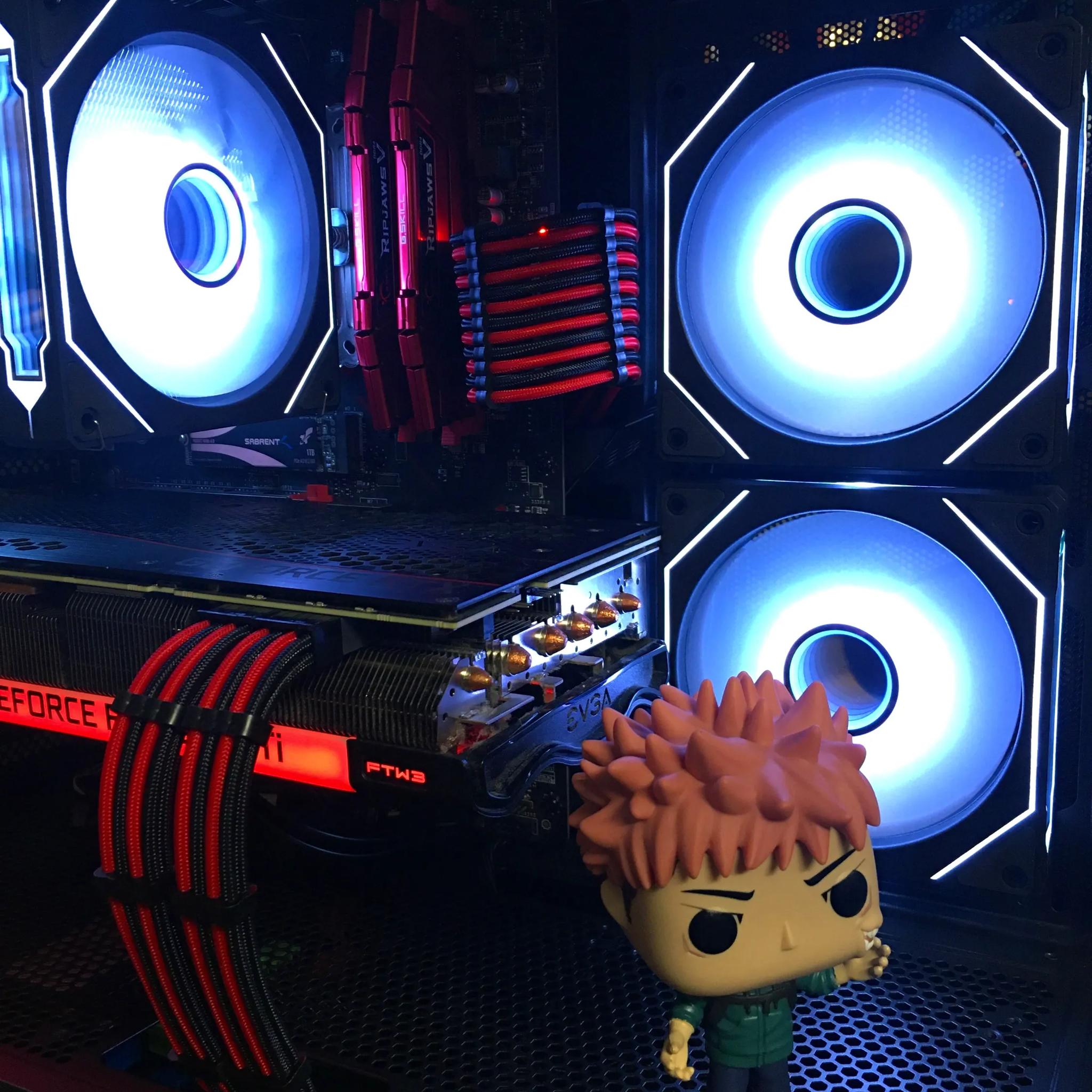 ⚫ 1440p Gaming🔴 🎮 | RTX 3070 TI | Ryzen 5 5600X | 32GB Ram | 1 TB SSD | Wi-Fi/Bluetooth