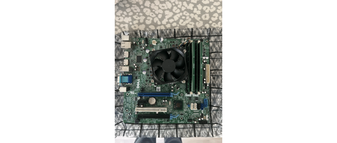 DELL MOTHERBOARD+CORE i5 3550 + CPU cooler + 24 gb ddr3 ram
