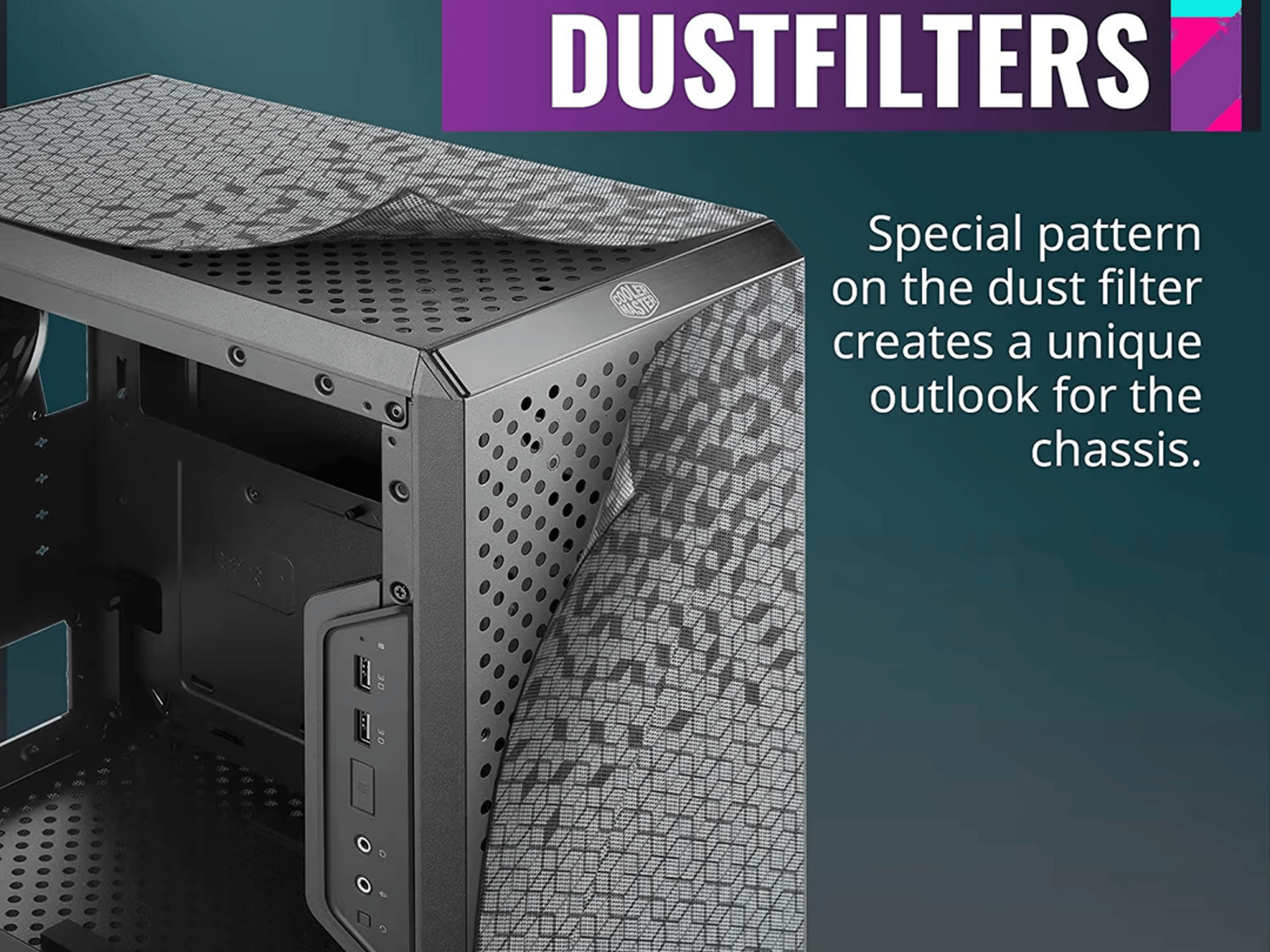 Cooler Master MasterBox Q300L MicroATX Mini Tower Case
