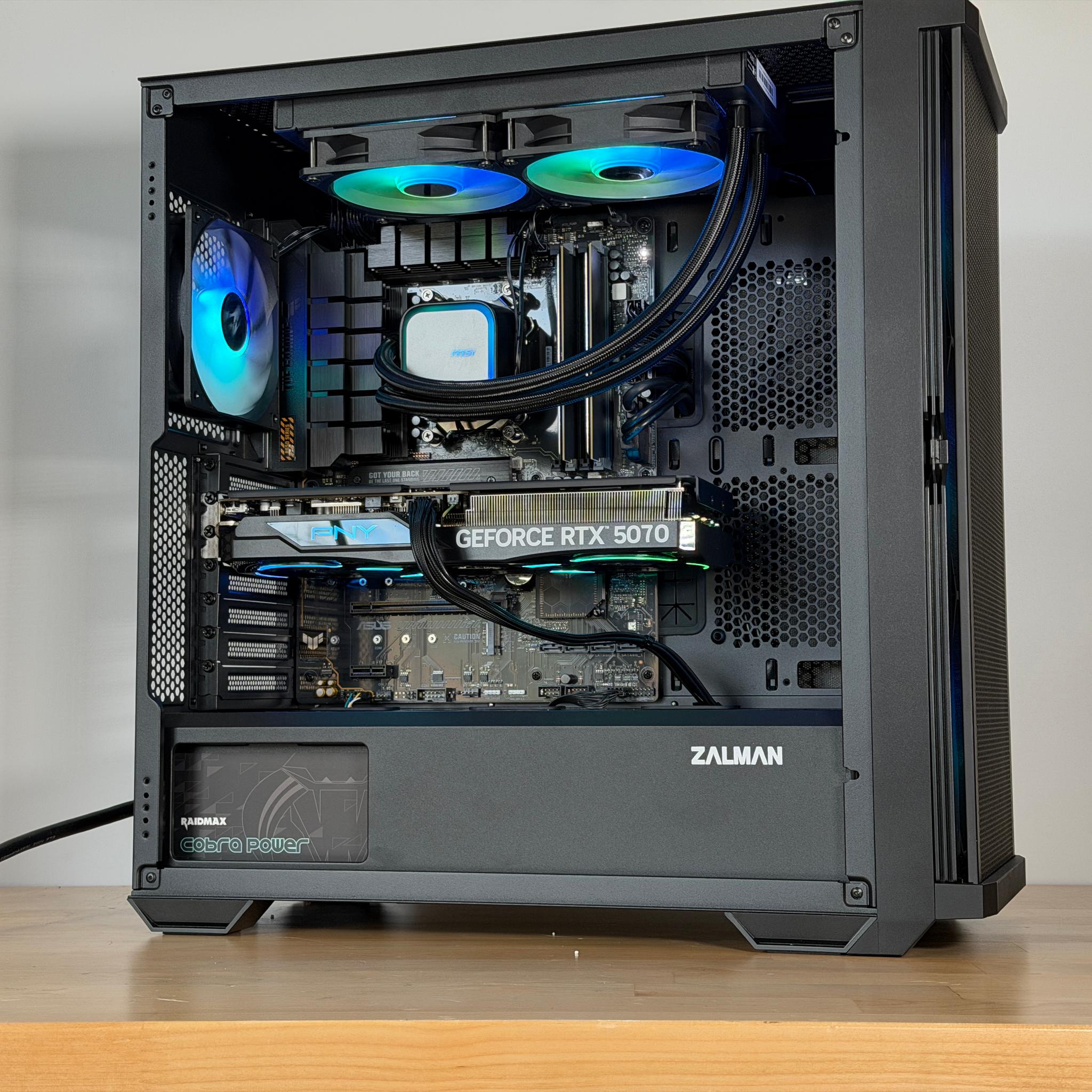 Ryzen 5 9600x RTX 5070 Gaming PC