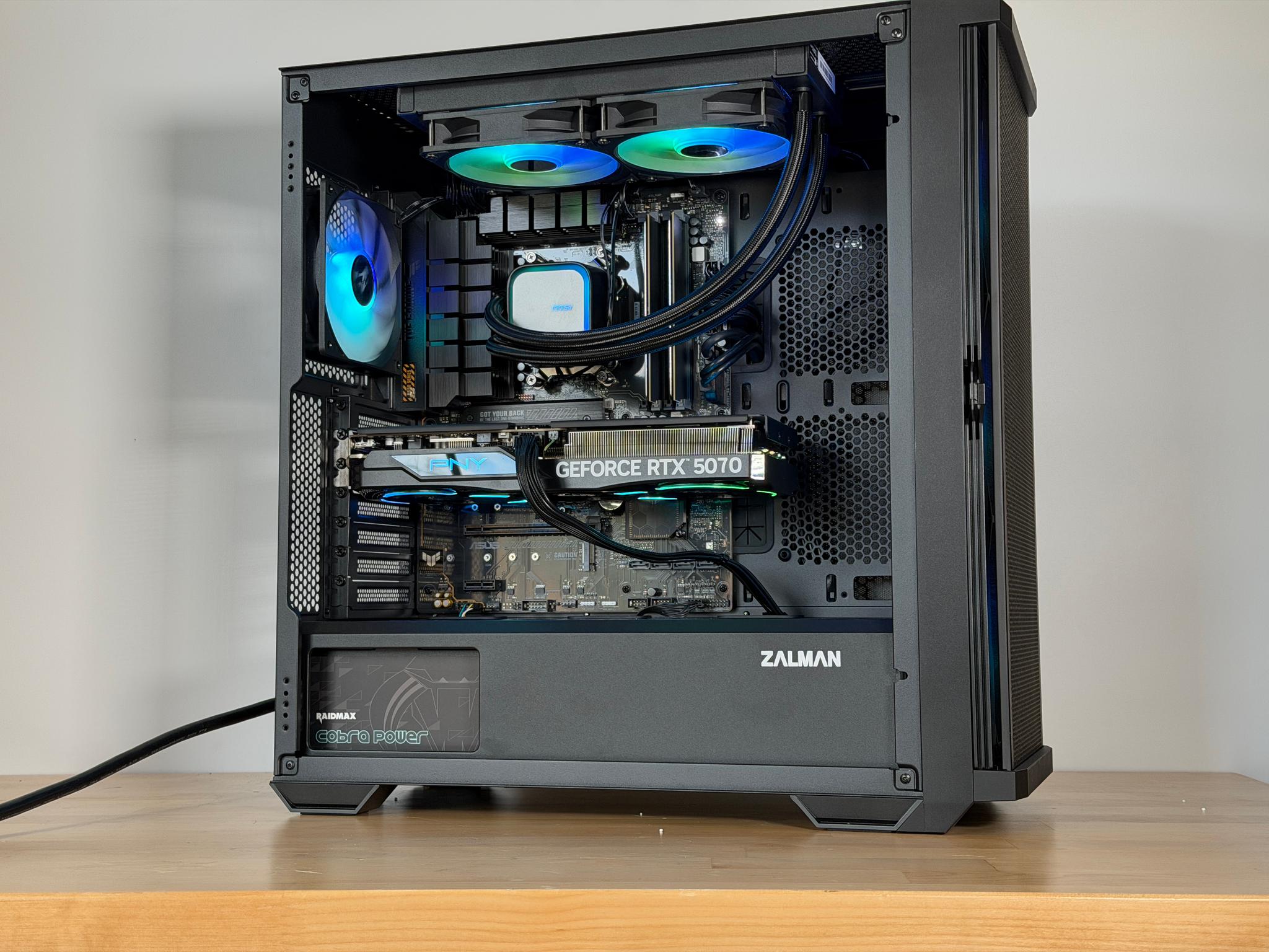 Ryzen 5 9600x RTX 5070 Gaming PC