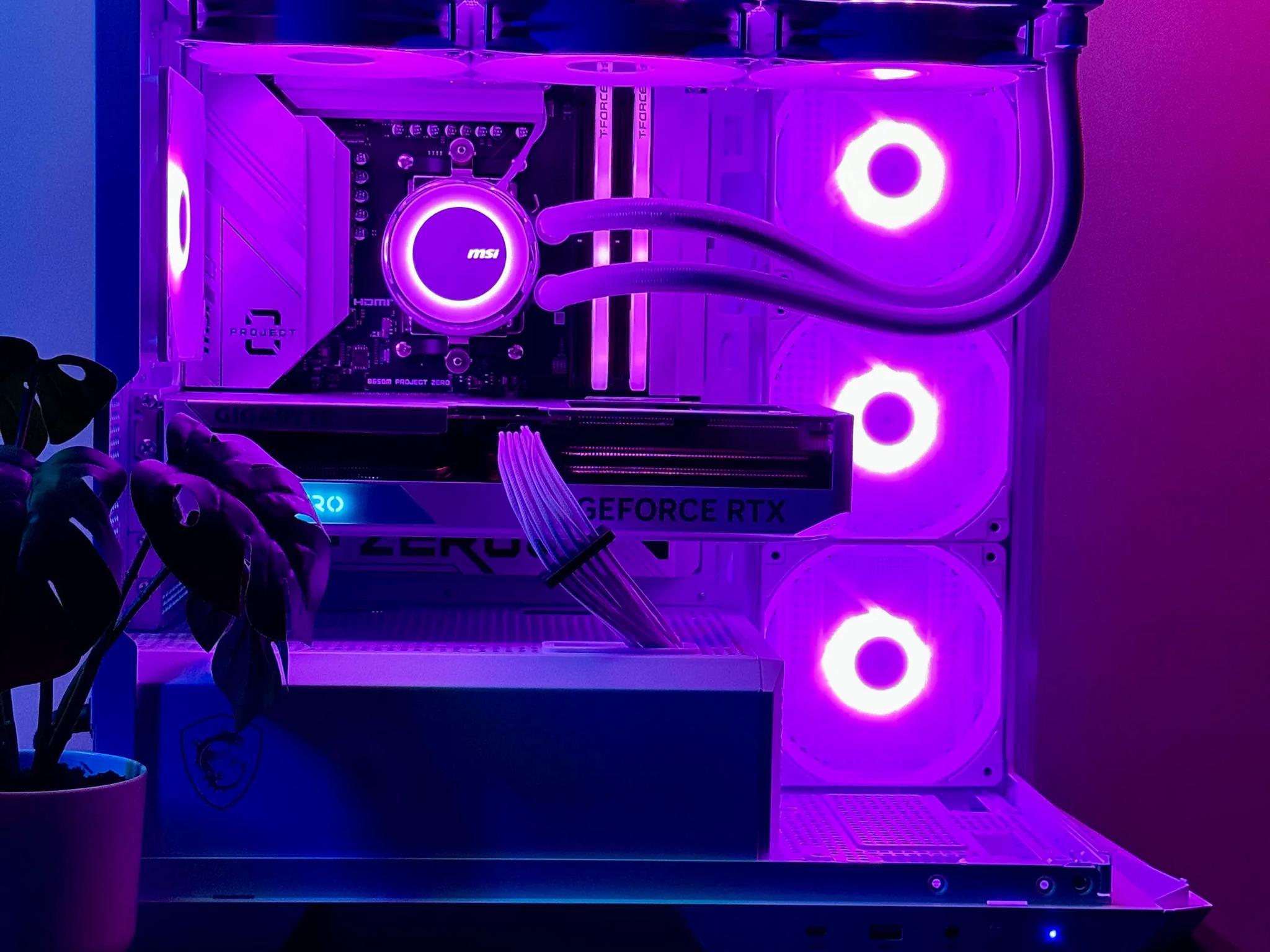 Almost Heaven II 🪽🪽 Aero 4070 SUPER OC ☀️ AMD Ryzen 7600X 🌙32GB RAM DDR5 ✨1TB m.2 📖 White Build
