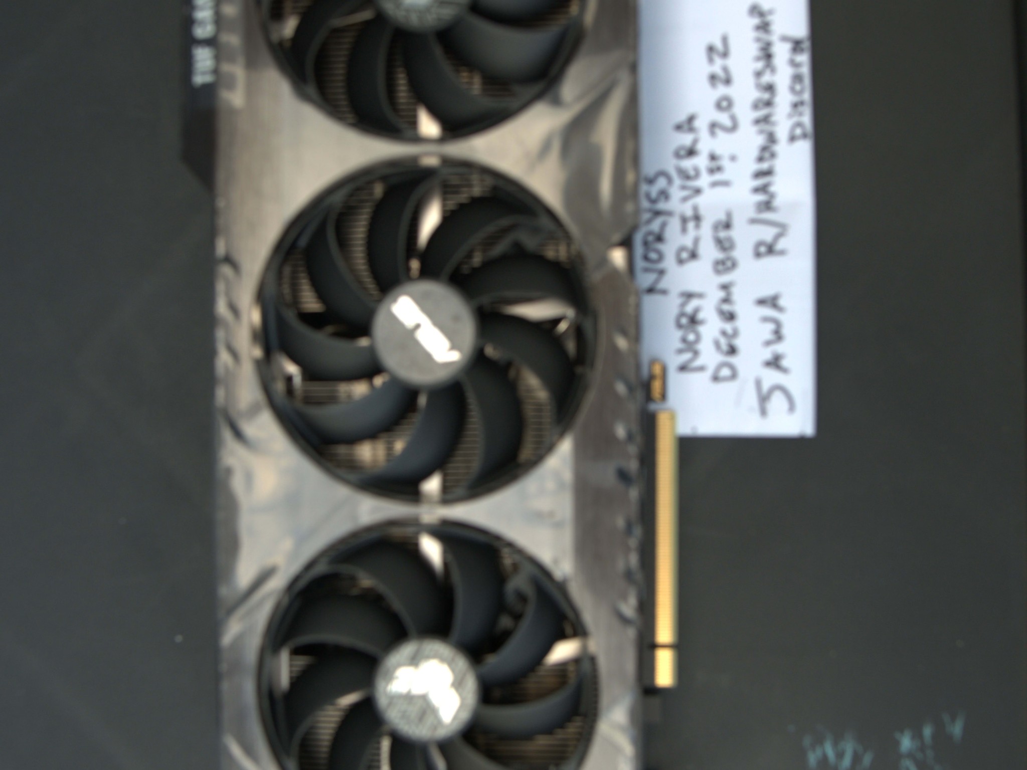 Asus TUF 3060 Ti NEW open box