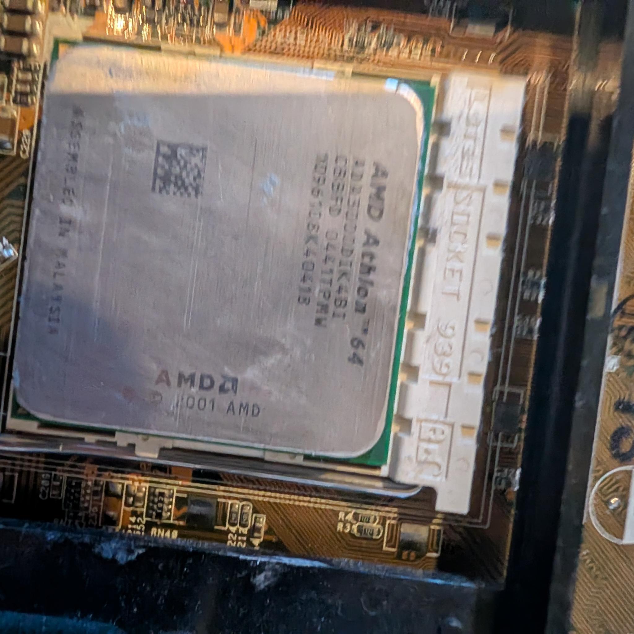 RETRO ASUS CPU Motherboard Cooler combo