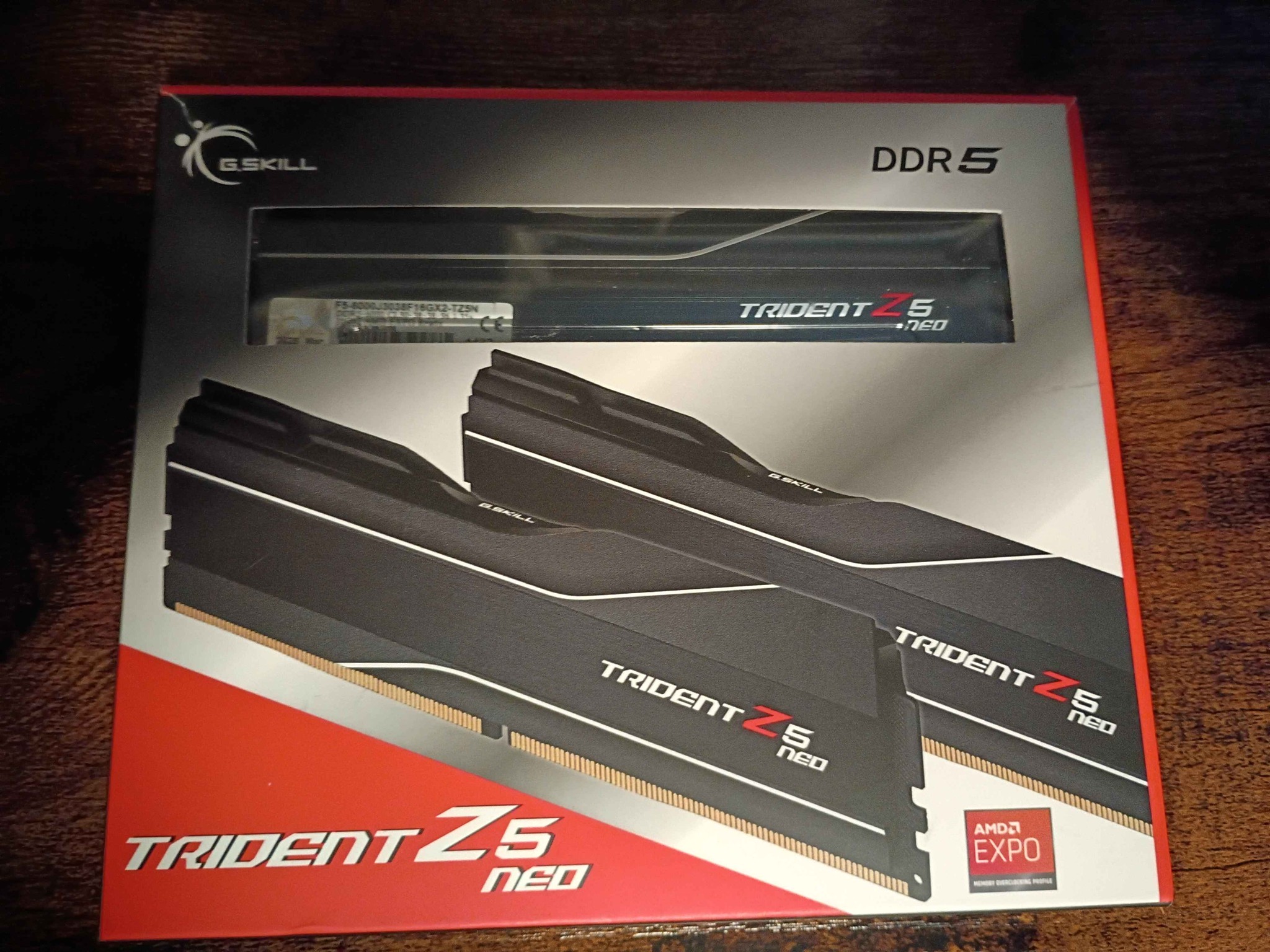 G.Skill Trident Z5 Neo 32GB DDR5-6000 (CL30, 2x16GB)