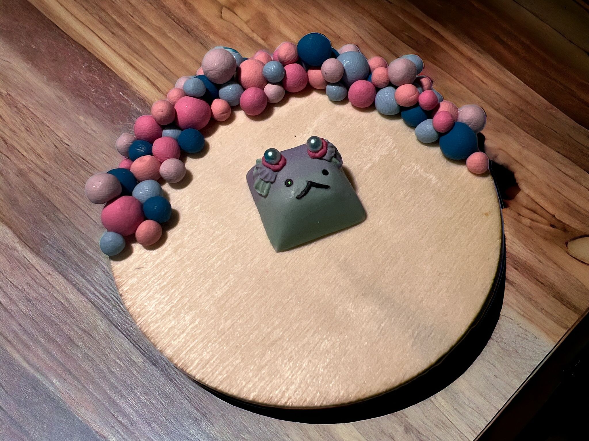 The Dollar Keycap - Mermy Axolotl
