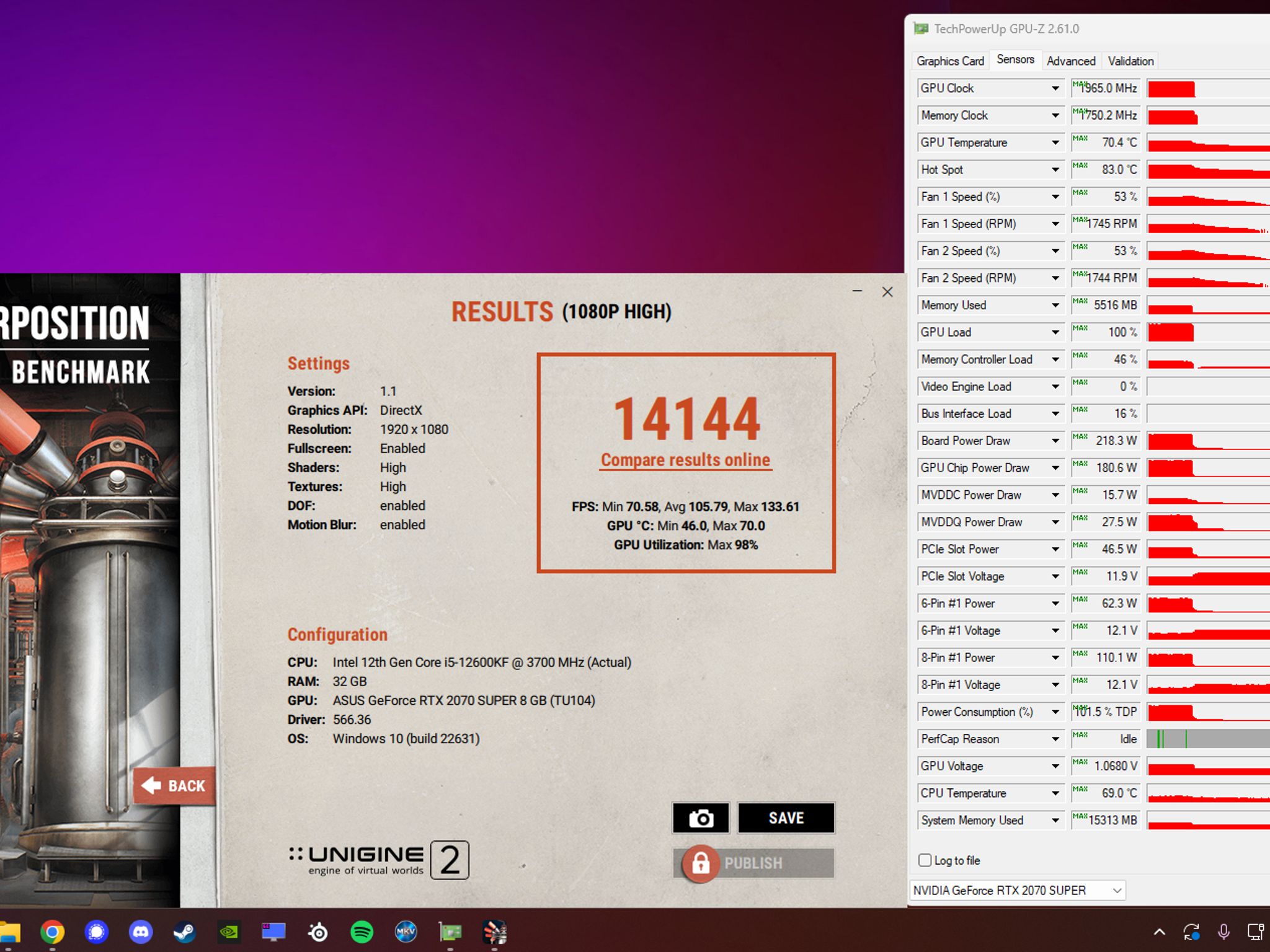 ASUS Dual GeForce RTX 2070 Super EVO OC (DUAL-RTX2070-O8G-EVO)