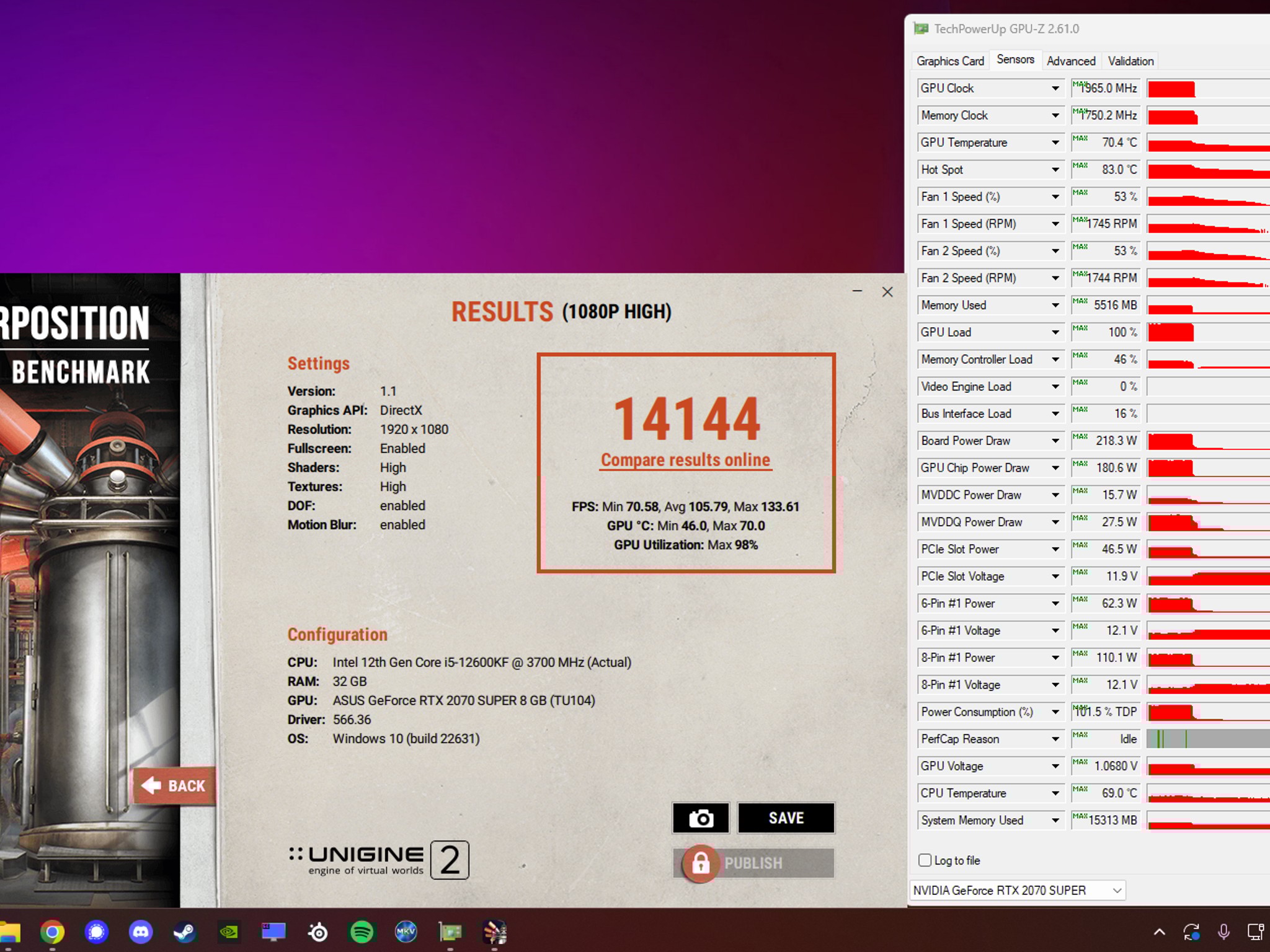 ASUS Dual GeForce RTX 2070 Super EVO OC (DUAL-RTX2070-O8G-EVO)