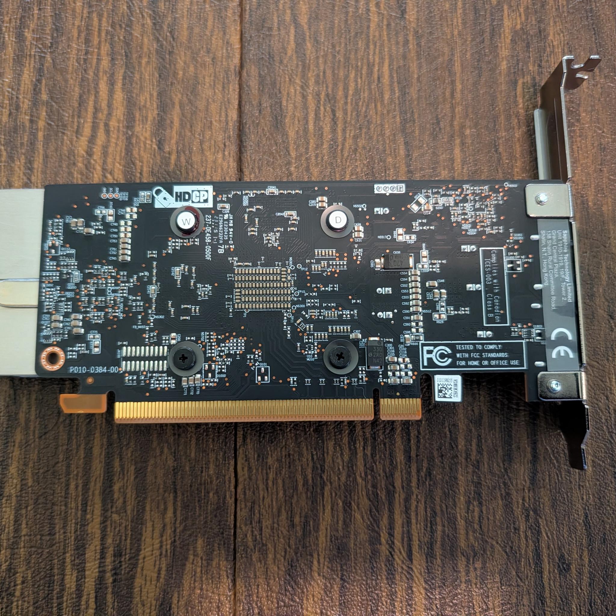 SAPPHIRE PULSE AMD Radeon RX 6400 4GB GDDR6 Low Profile