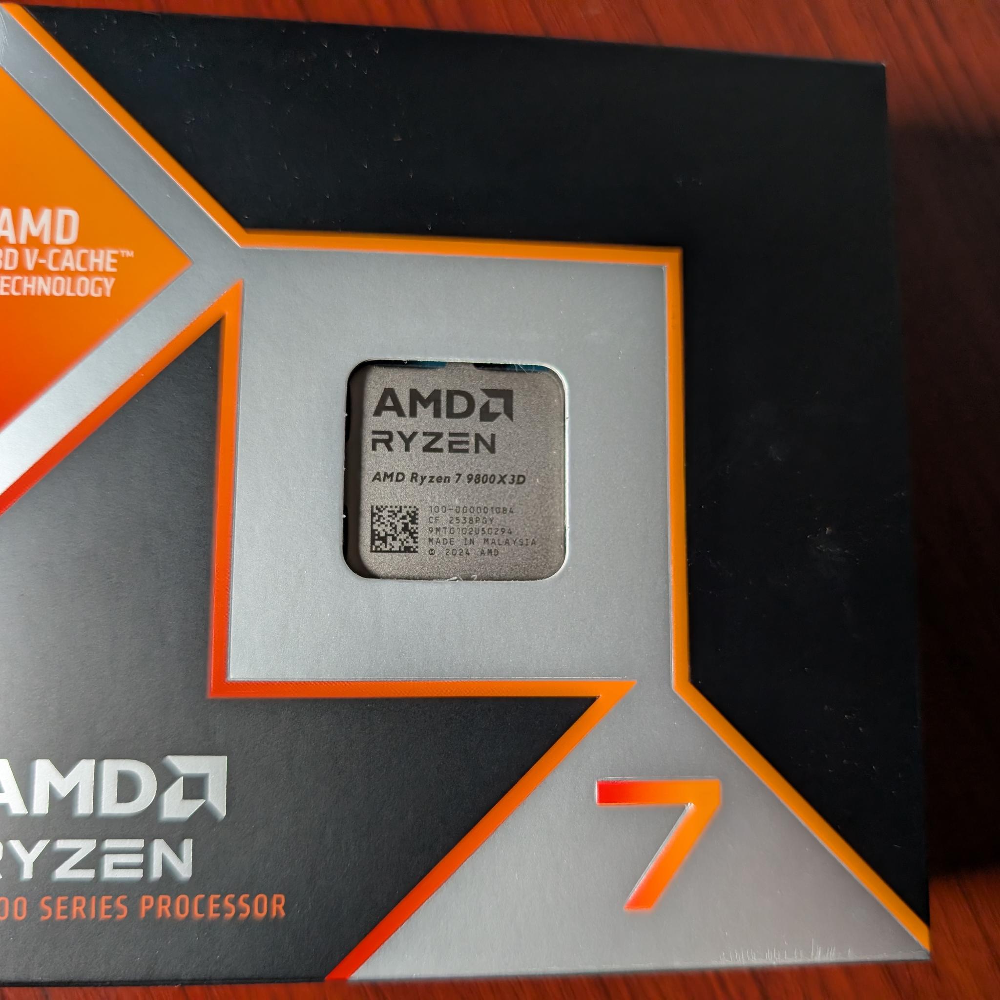 AMD Ryzen 7 9800X3D *BRAND NEW SEALED*