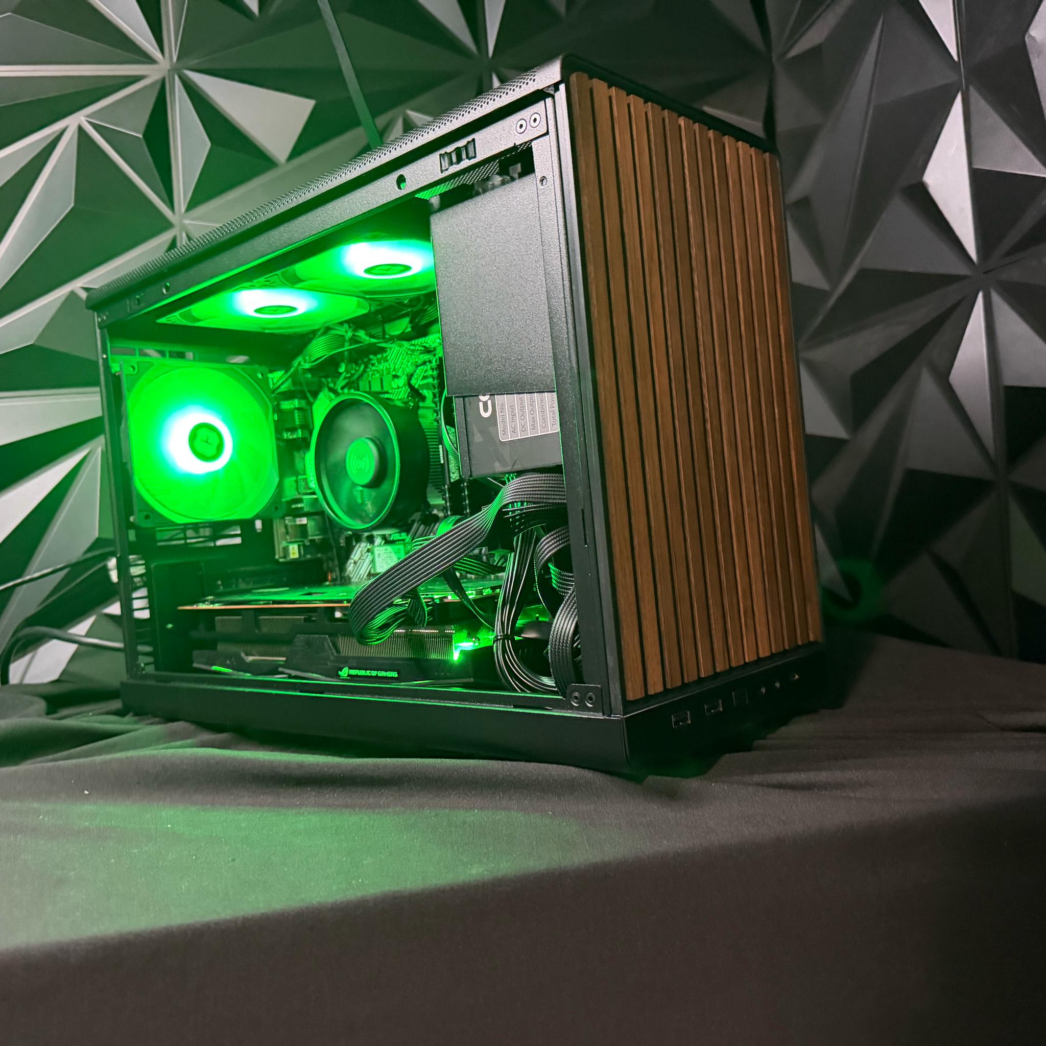 🌑🌲 DARK WOOD 5557 🌲🌑Ryzen 5 5500| RX 5700XT| 16 GB DDR4| 1.5 TB SSD| 650W PSU