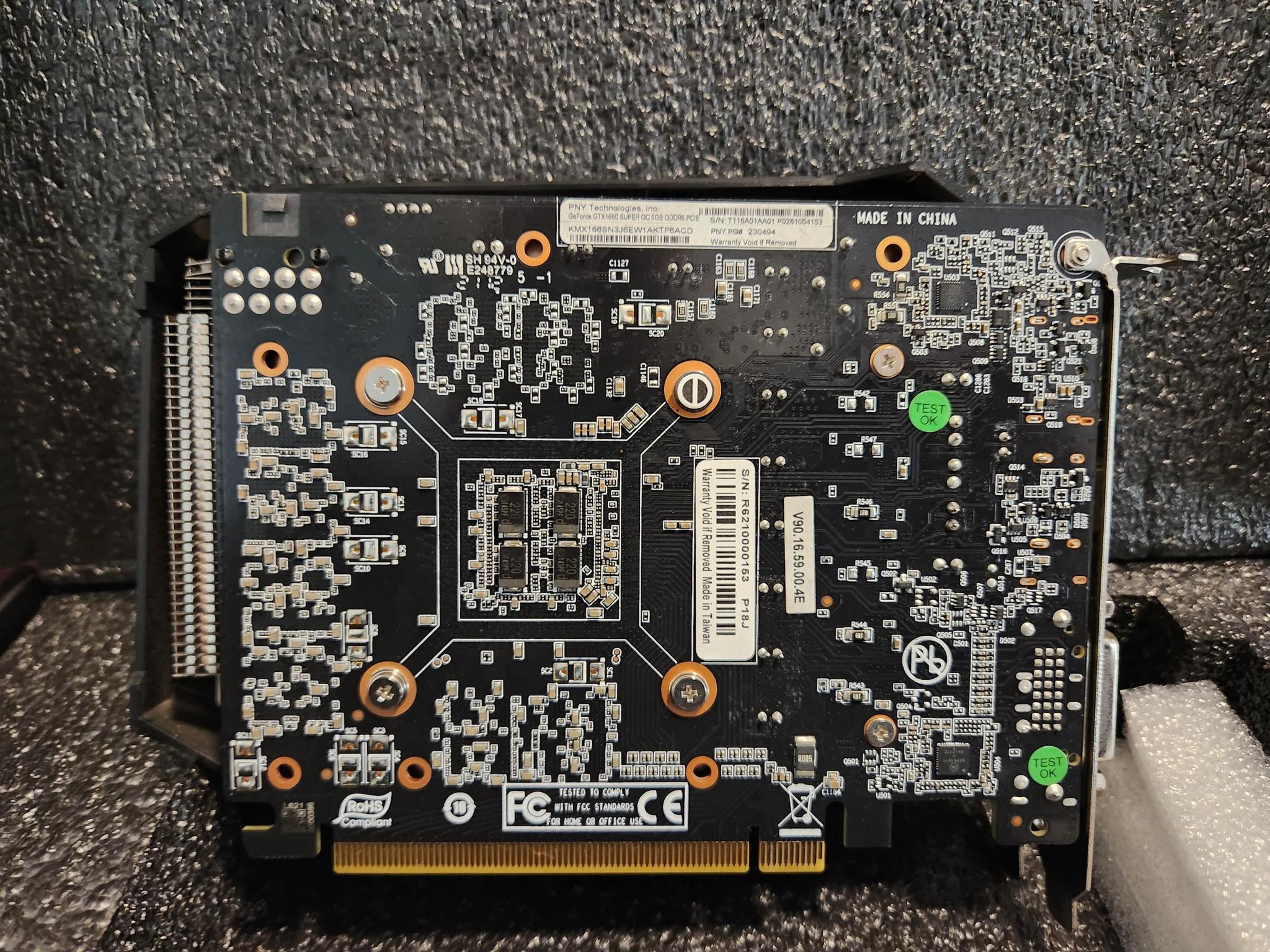 PNY 1660 SUPER OC 6GB