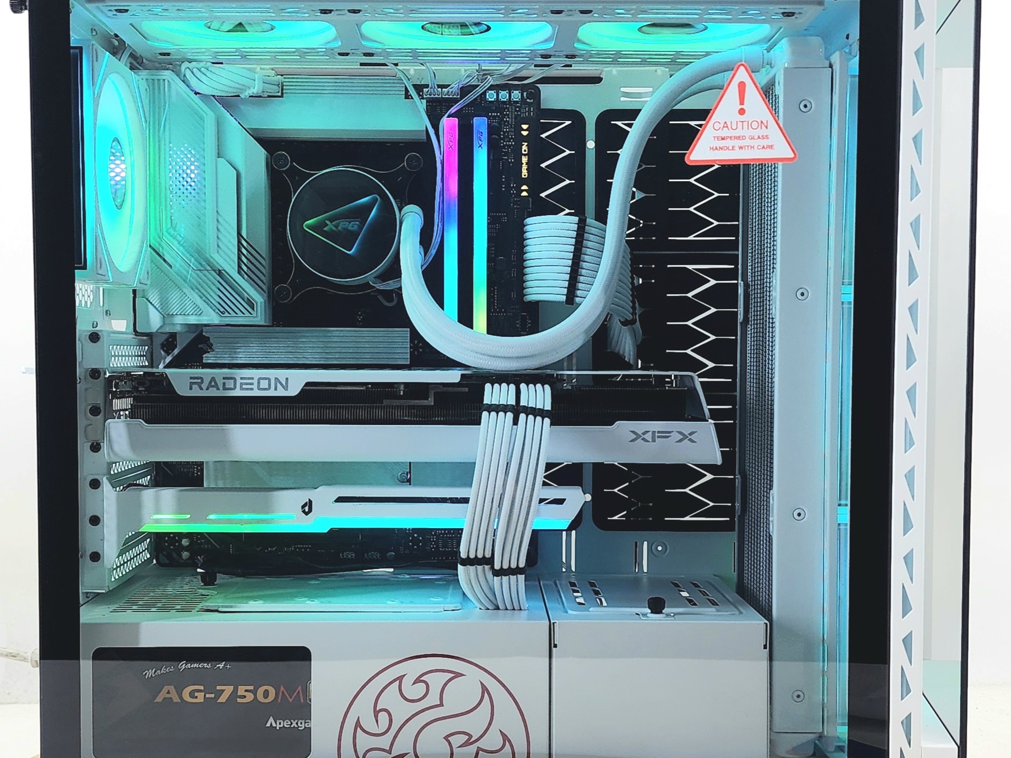 Gaming PC Intel Ultra 5 225F 32GB RAM 1TB SSD RX 7800 XT 16GB Win11 Computer