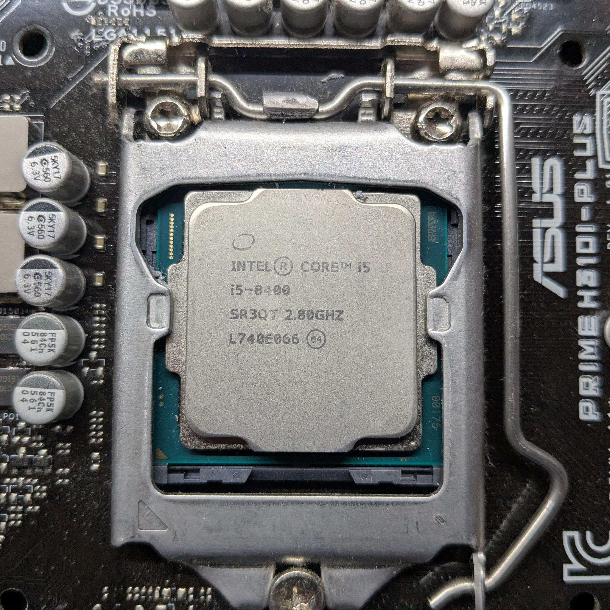 Budget AAA Performance: i5-8400 6 core + Asus H310I ITX motherboard