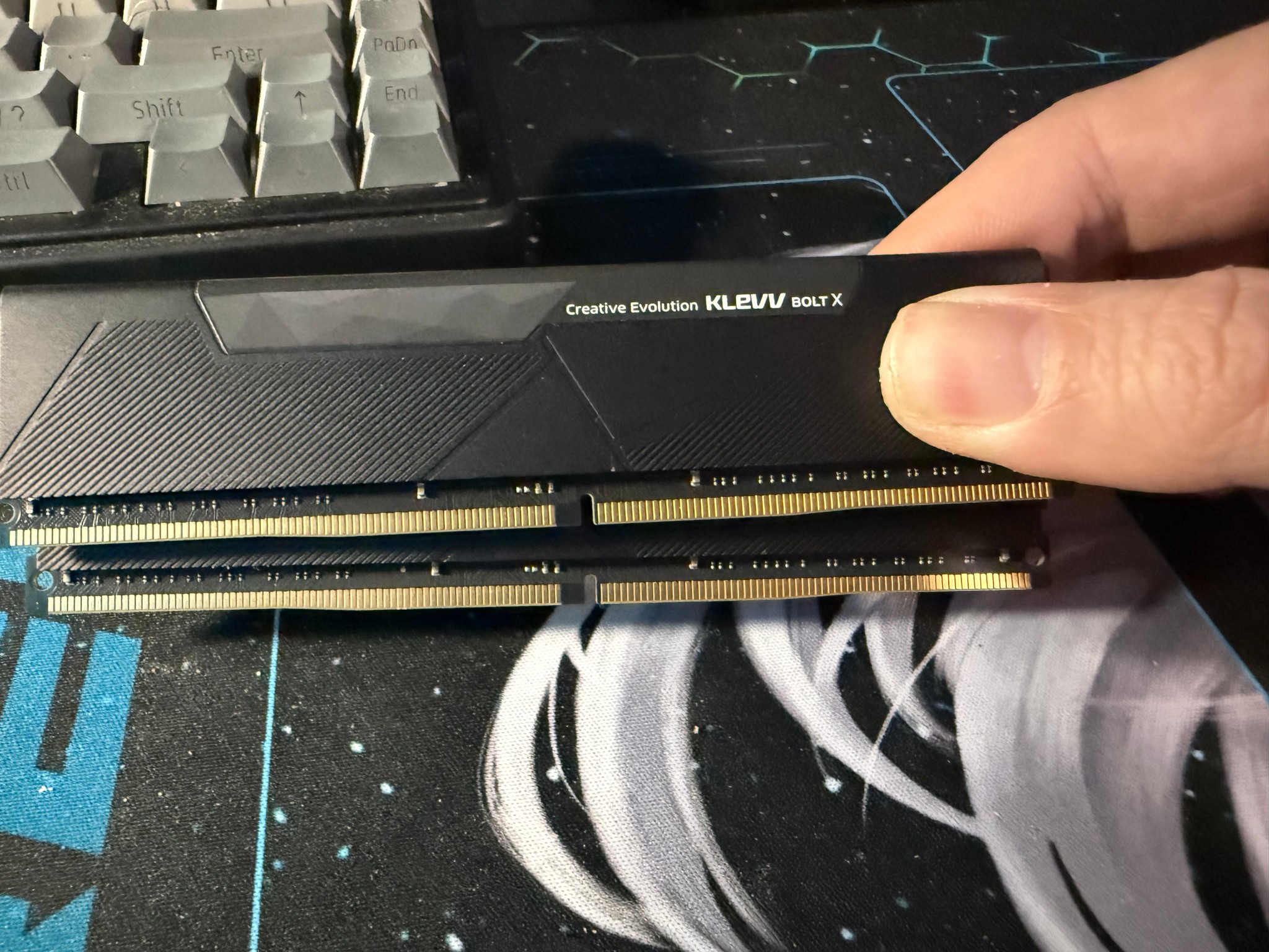 Ryzen 7 5800X3D, Asus ROG Strix B550-F Gaming WiFi 2, and 32 GB RAM combo