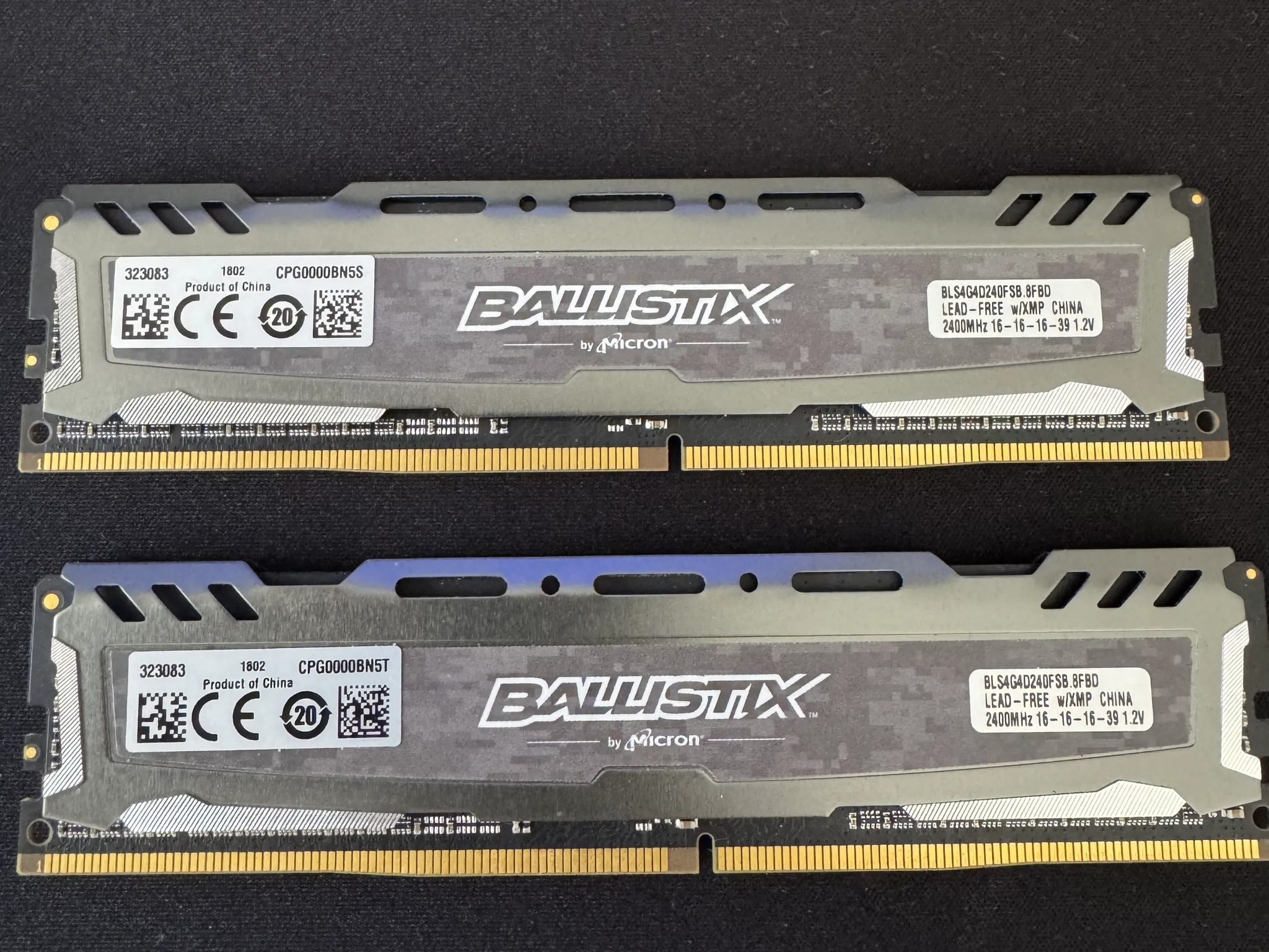Micron Ballistix Sport 8GB (2x4GB) DDR4 2400MHz