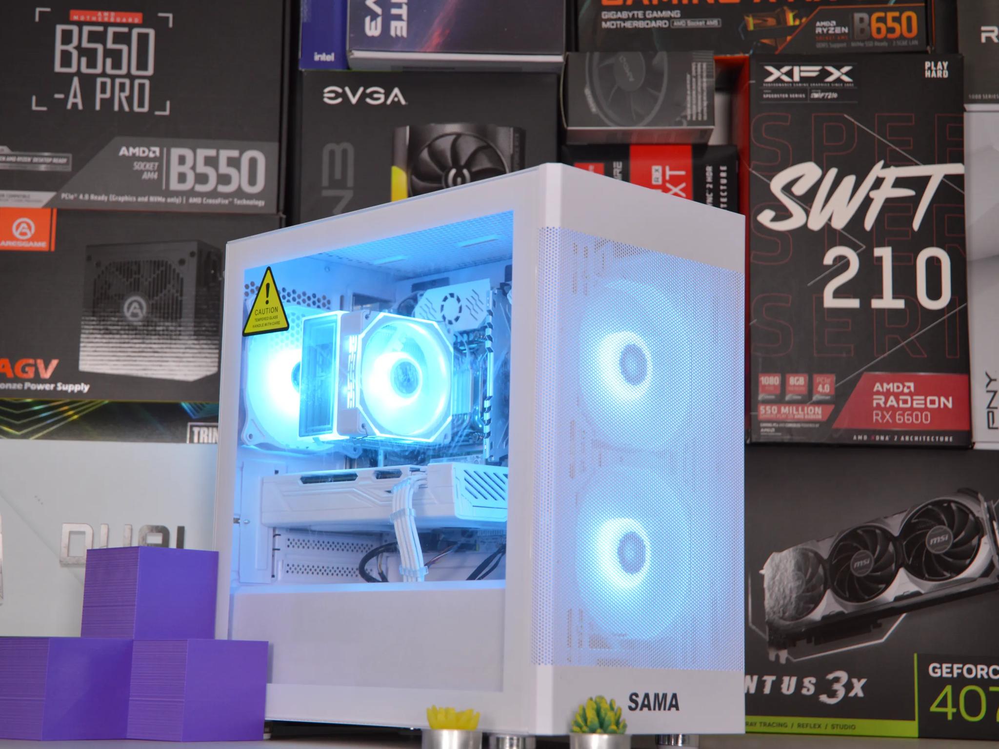 ⚪⚪| RX 580 8GB | INTEL XEON E5 2670 V3 | 16GB DDR4 RAM | 512GB NVME SSD | Ice Frost |