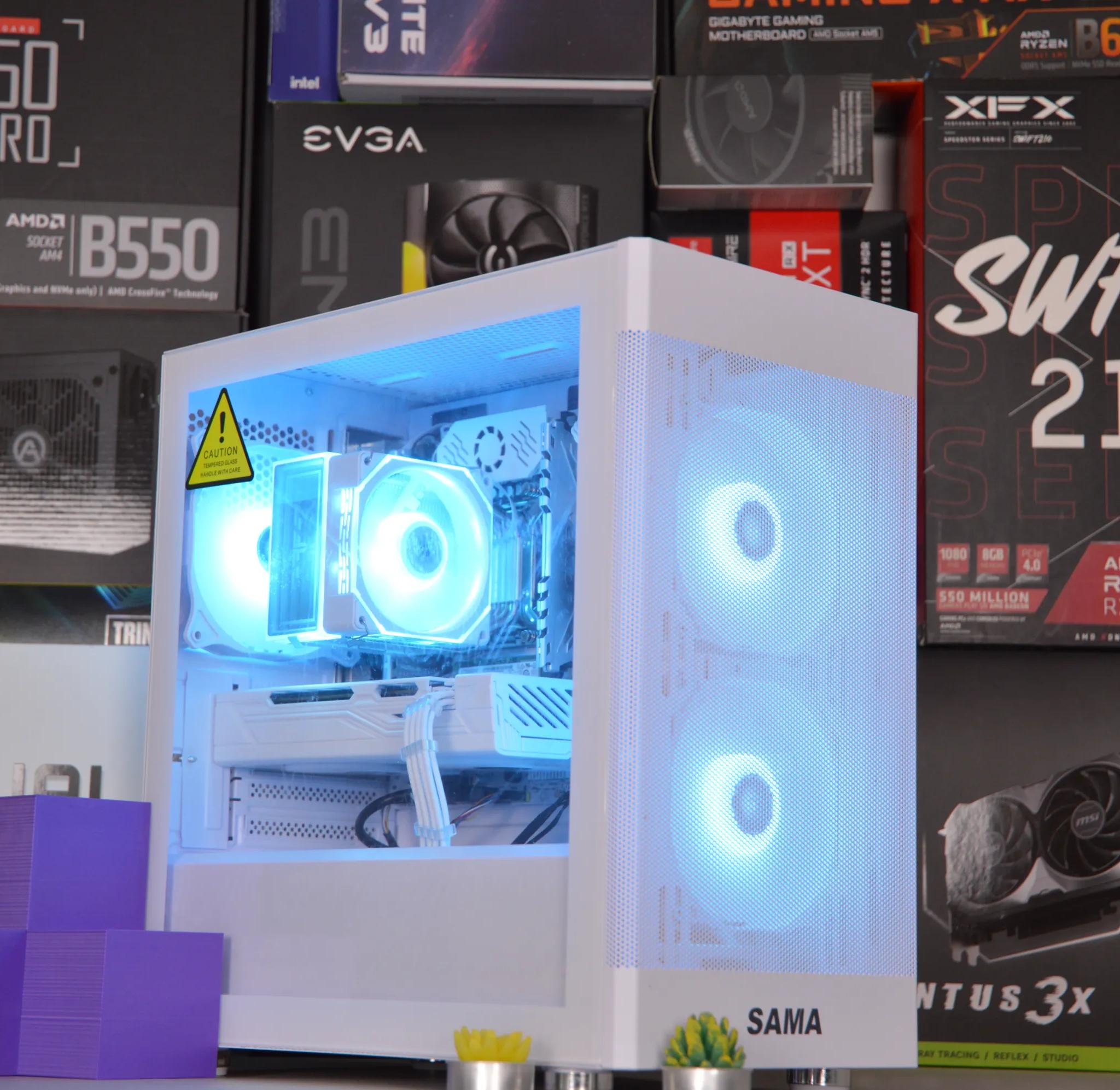 ⚪⚪| RX 580 8GB | INTEL XEON E5 2670 V3 | 16GB DDR4 RAM | 512GB NVME SSD | Ice Frost |