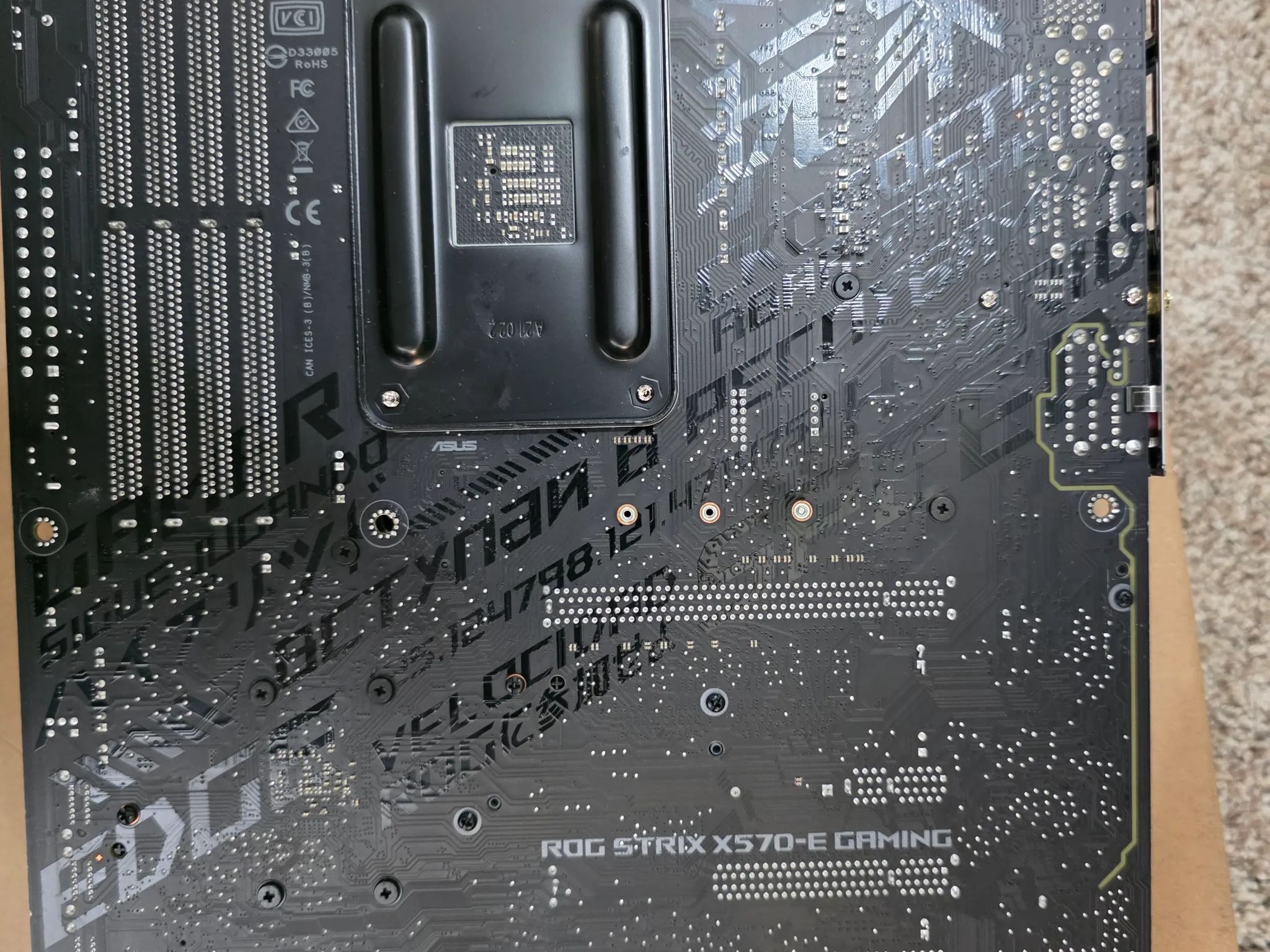 AMD 5900x plus asus AMD ROG Strix 570-E gaming motherboard