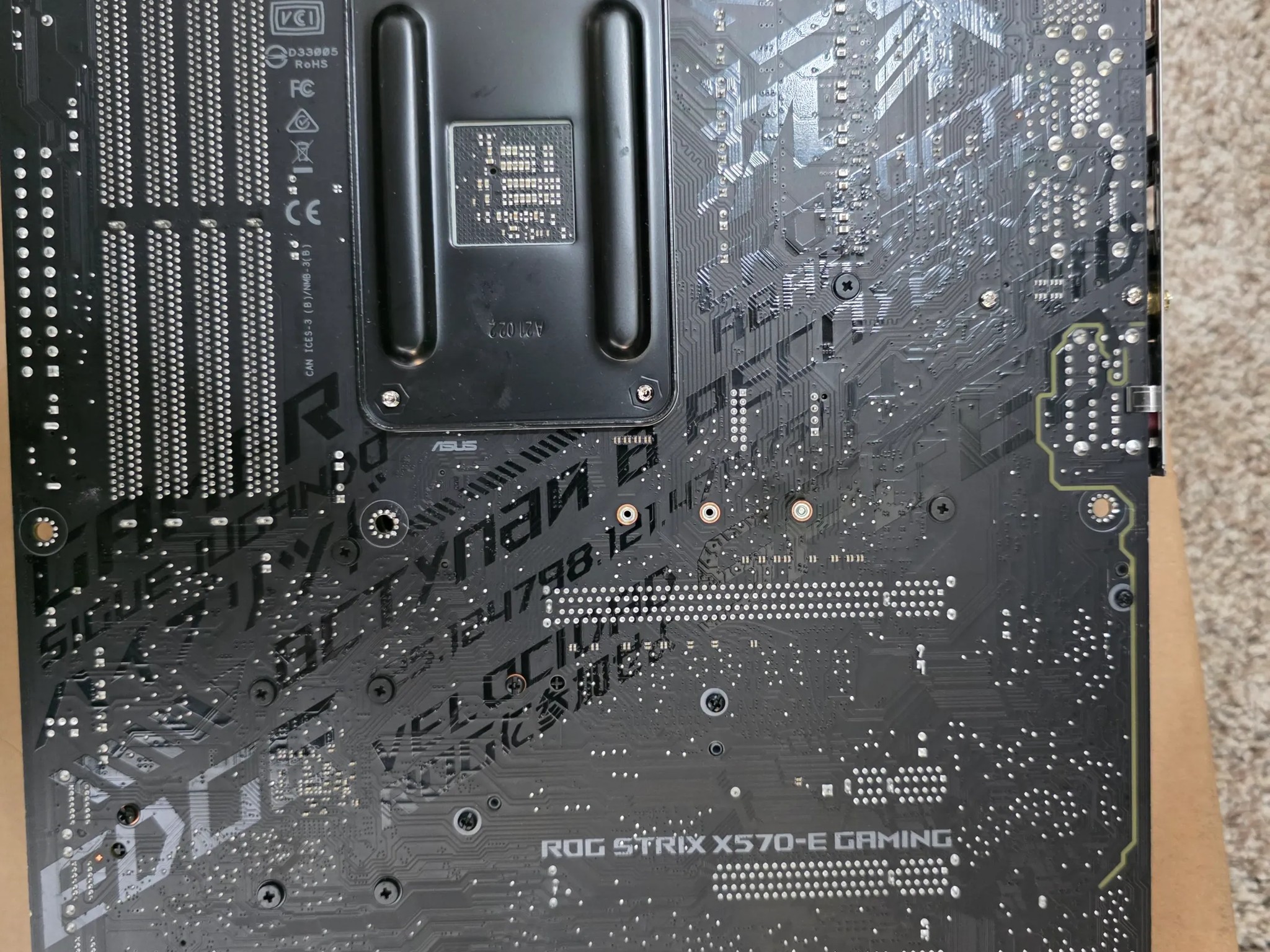 AMD 5900x plus asus AMD ROG Strix 570-E gaming motherboard