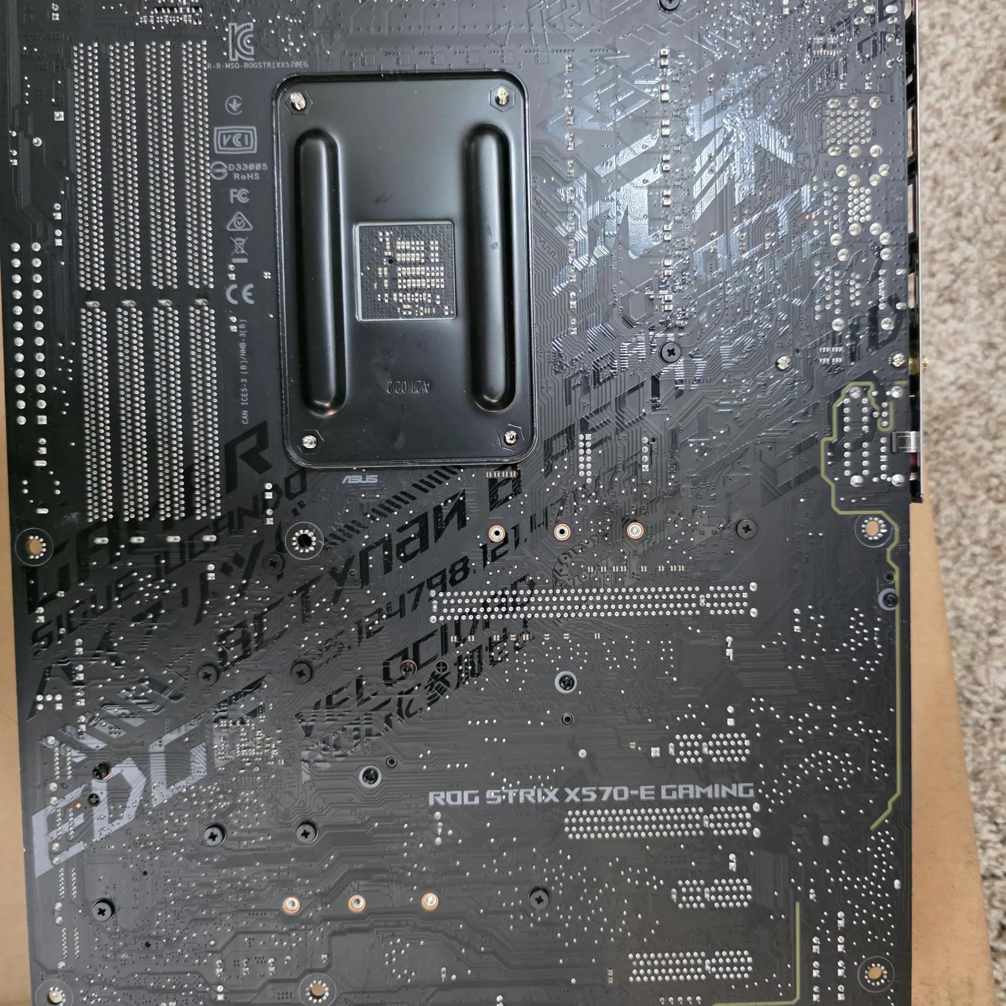 AMD 5900x plus asus AMD ROG Strix 570-E gaming motherboard