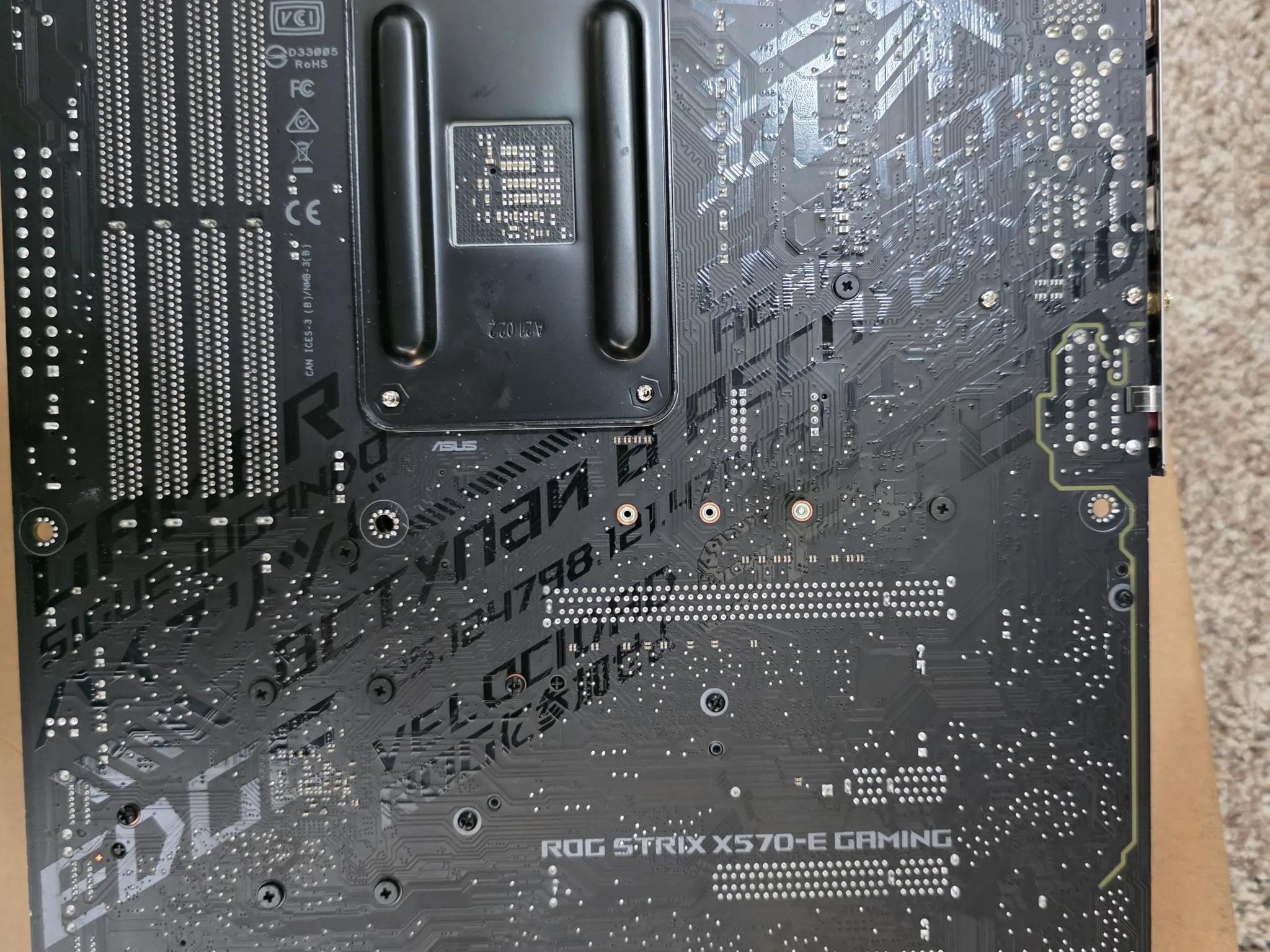 AMD 5900x plus asus AMD ROG Strix 570-E gaming motherboard