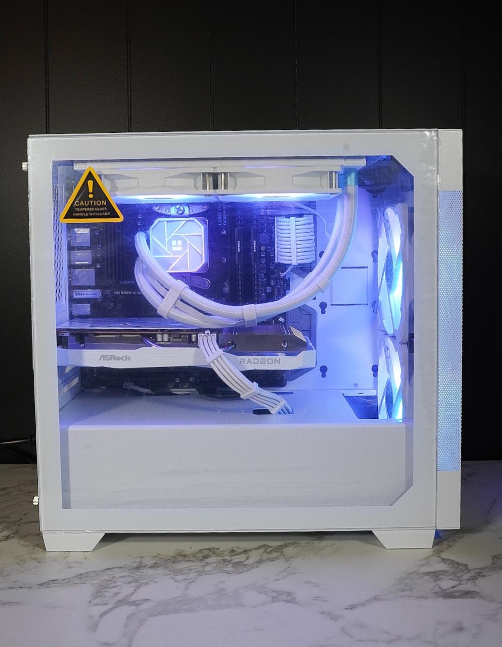 CLEAN White - Ryzen 5600X | 6600 8GB | 512GB | AIO 240mm | Lian Li