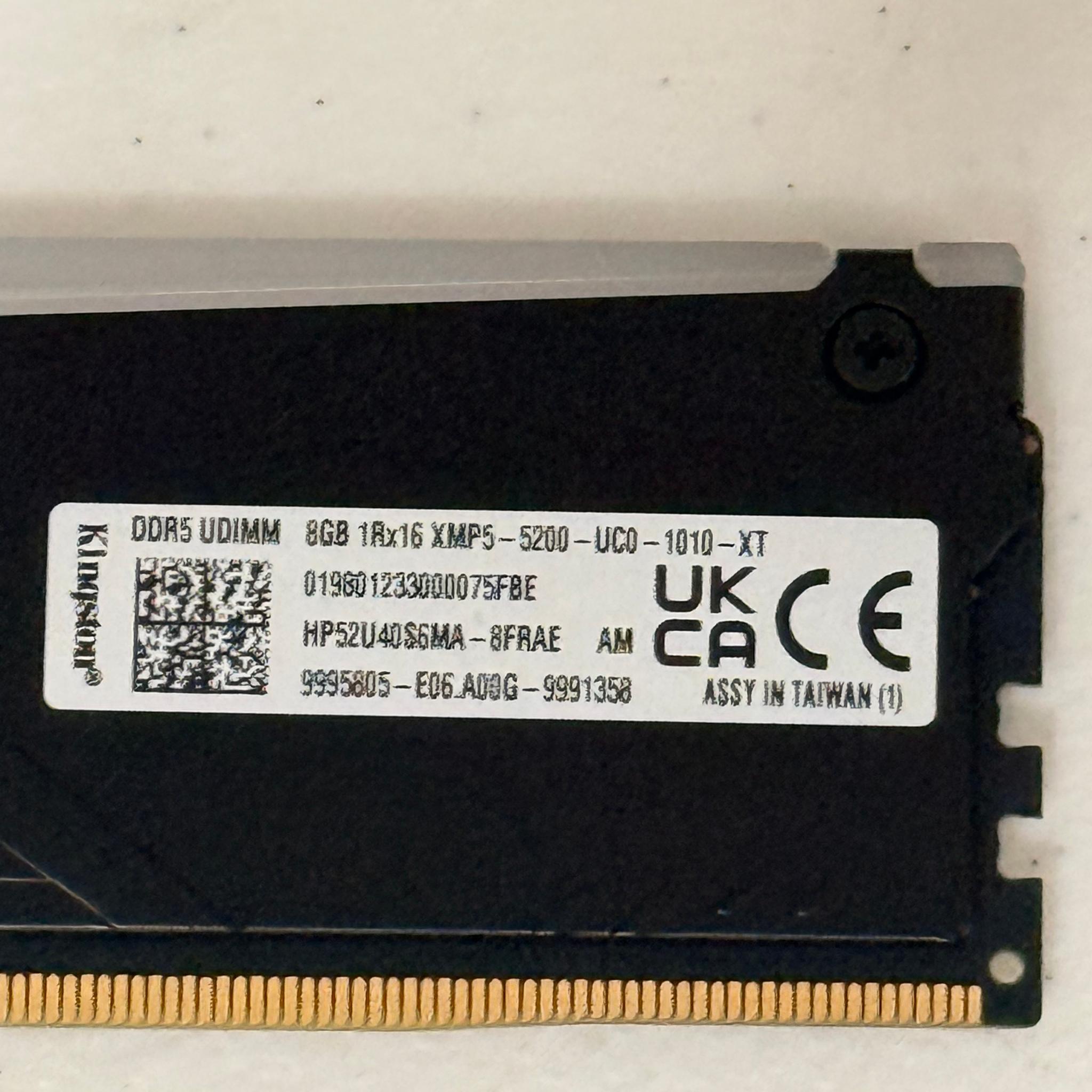 Kingston Fury 16gb DDR5 2x8