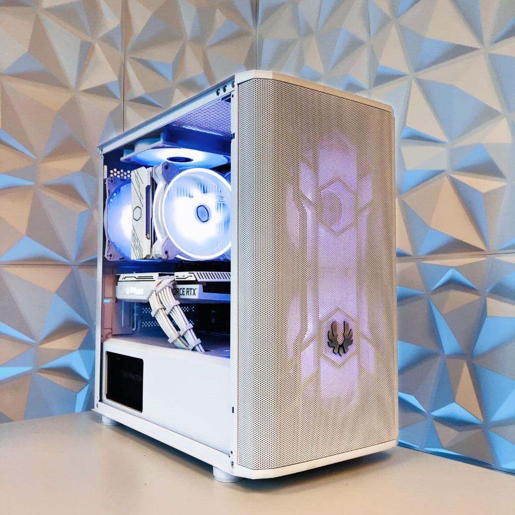 🚀 The Explorer White Gaming PC 🚀 RTX 3060 12GB | i3-13100F | 16GB DDR4 | 1T M.2 | Windows 11 Home