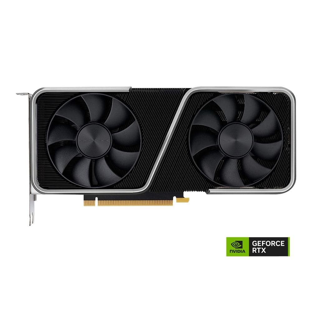 NVIDIA GeForce RTX 3060 Ti Founders Edition Dual-Fan 8GB GDDR6 PCIe 4.0 Graphics Card