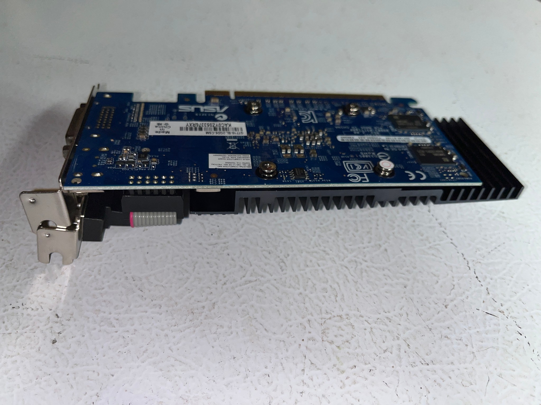 ASUS GeForce GT 710 2GB GDDR5 GT710‑SL‑2GD5‑CSM – LP Card & Bracket – Tested