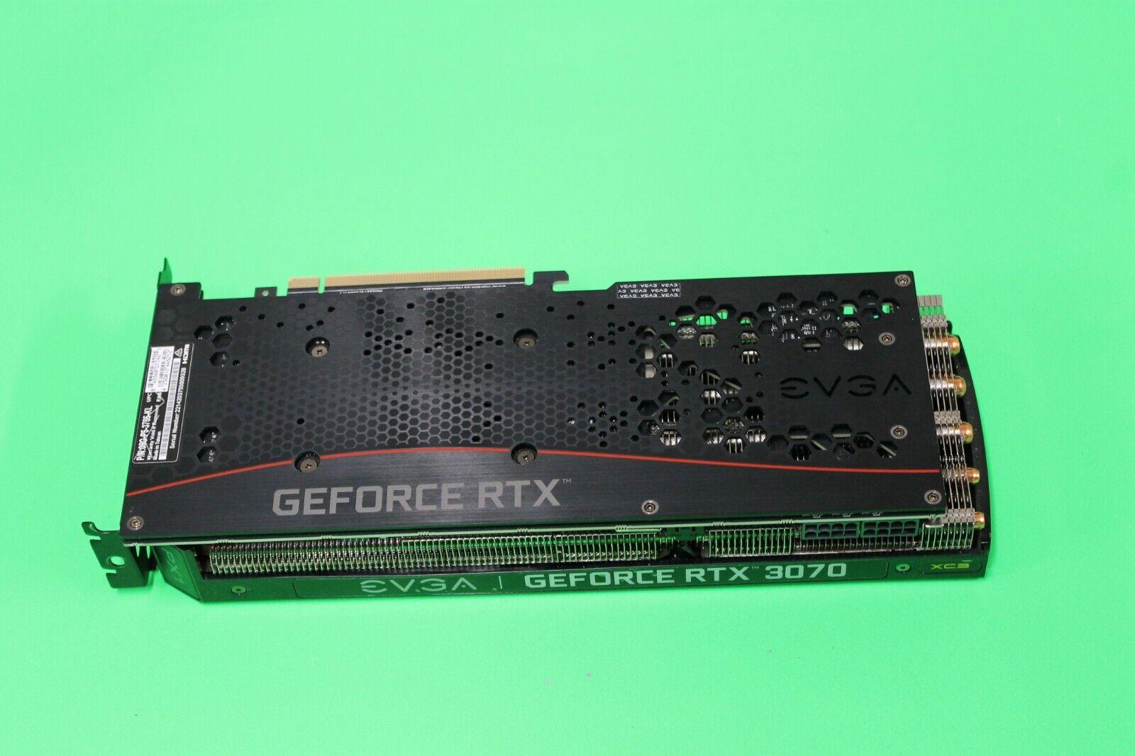 EVGA NVIDIA GEFORCE RTX 3070 XC3 ULTRA GAMING 8GB GDDR6 Graphics Card 08G-P5-3755-KL