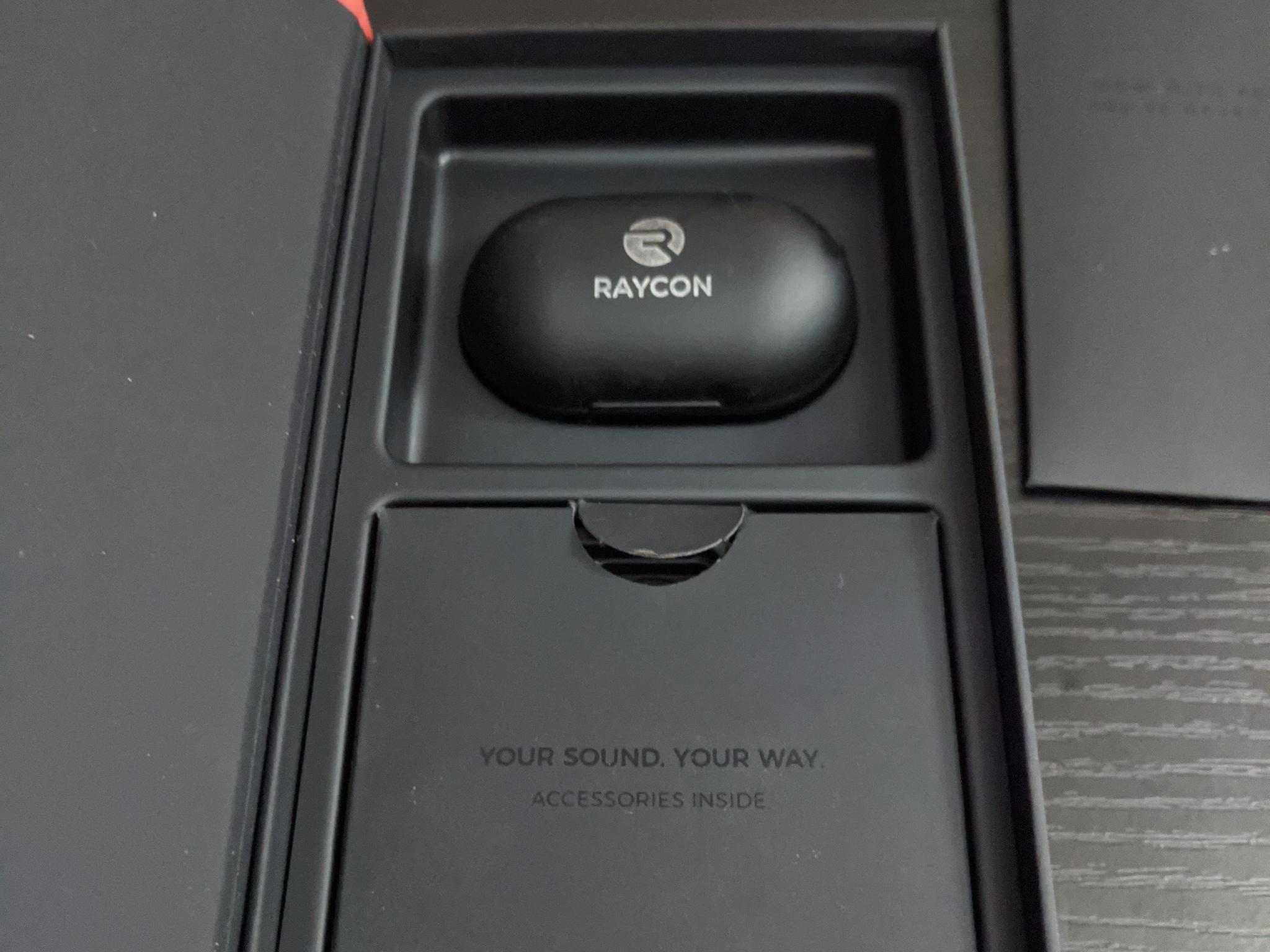 Raycon E25 Pro Wireless EarBuds | Comes with box and all accessories | Wireless Charging Case