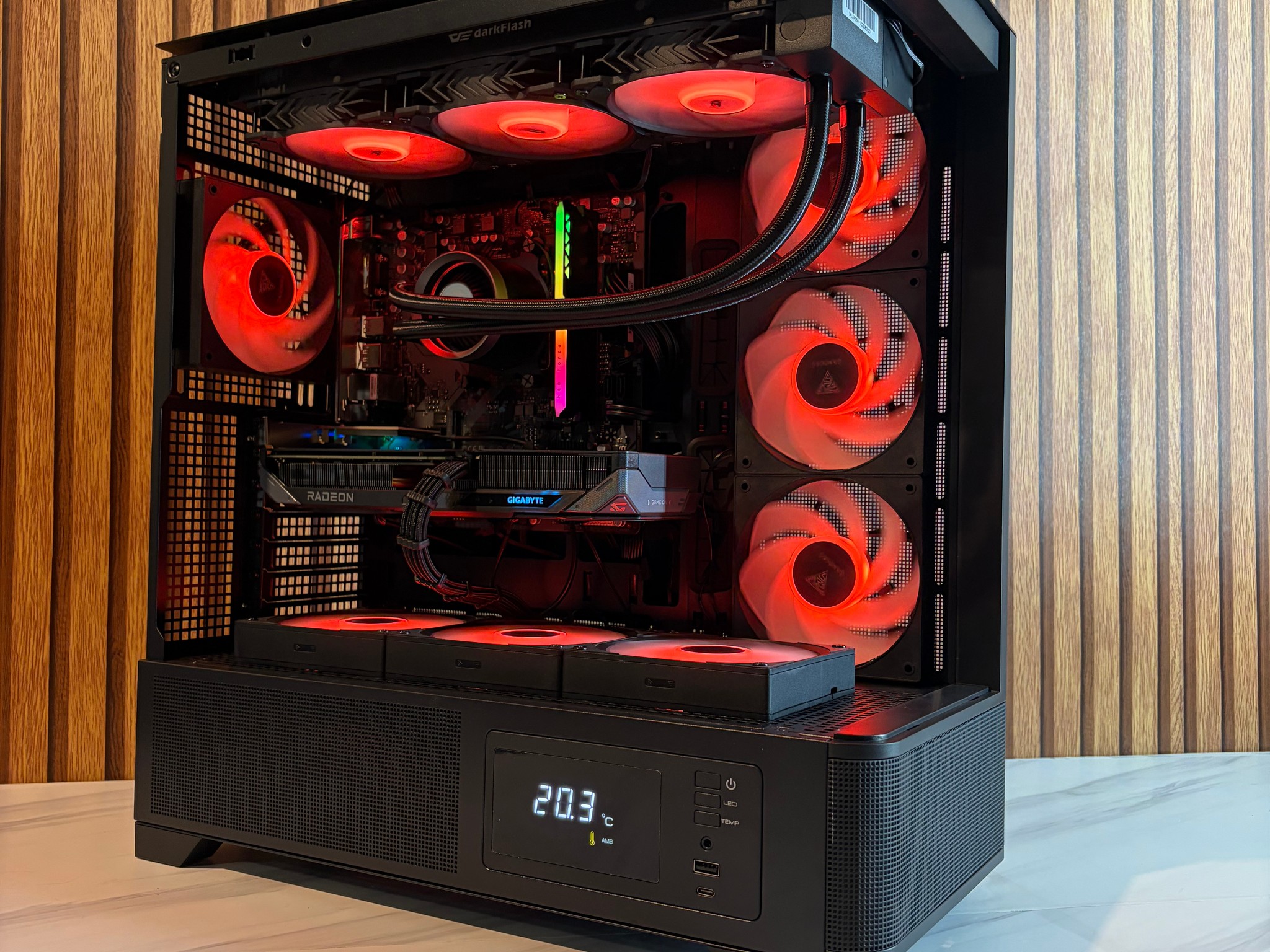 9060XT 16GB | RYZEN 5 9600X  | 16GB DDR5 | 650W | 360MM