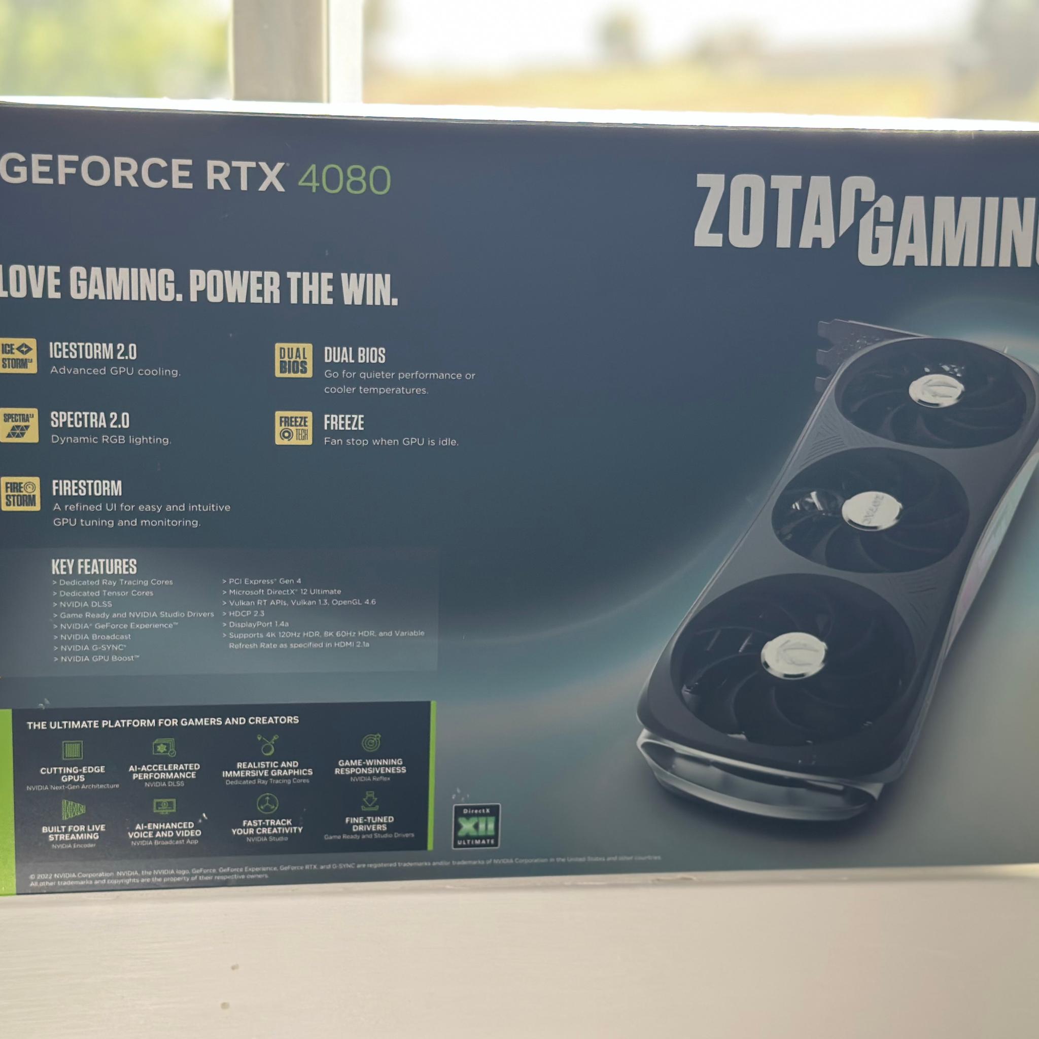 ZOTAC GAMING Trinity OC GeForce RTX 4080 SUPER