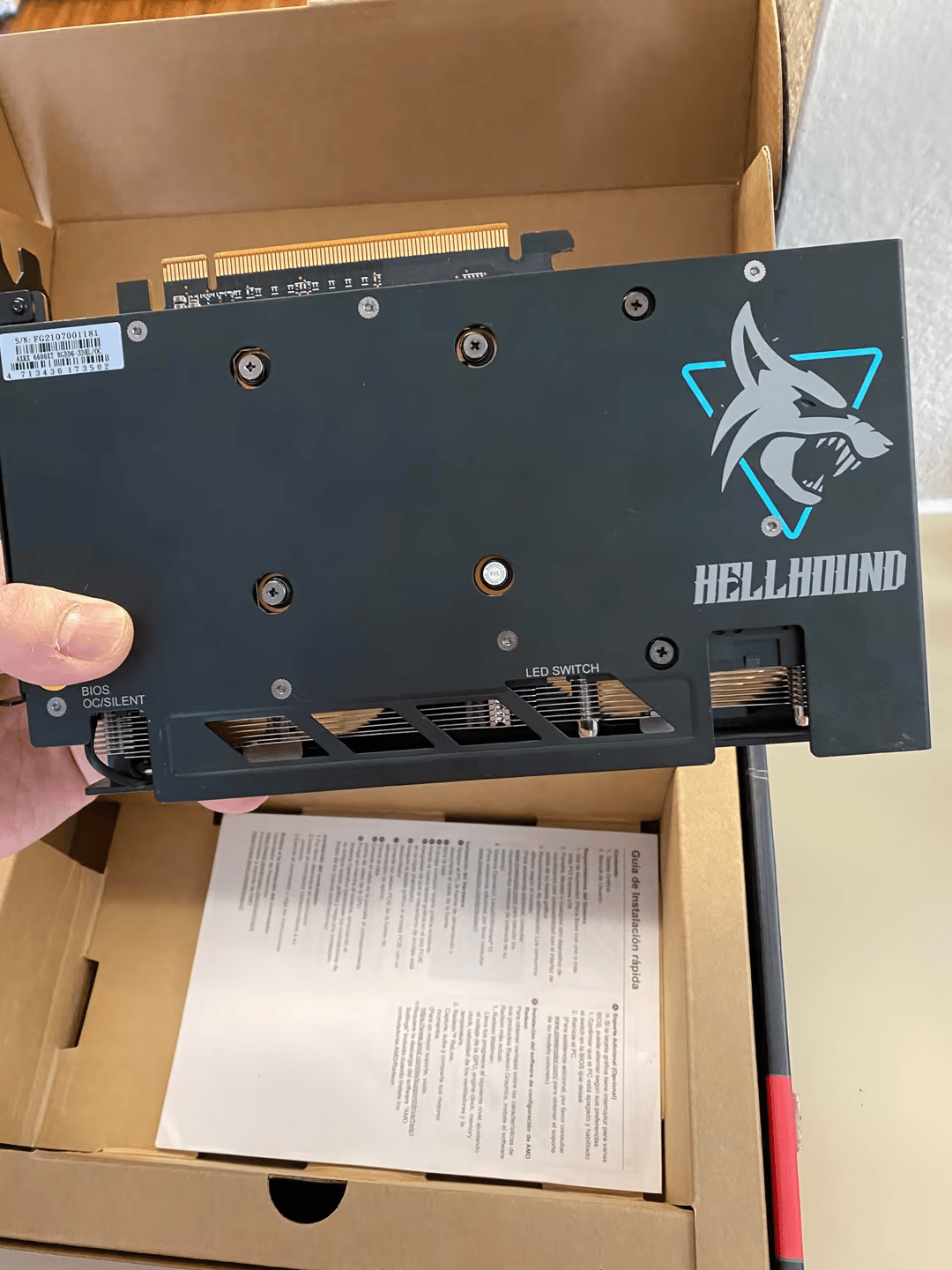 PowerColor Radeon RX 6600XT Hellhound